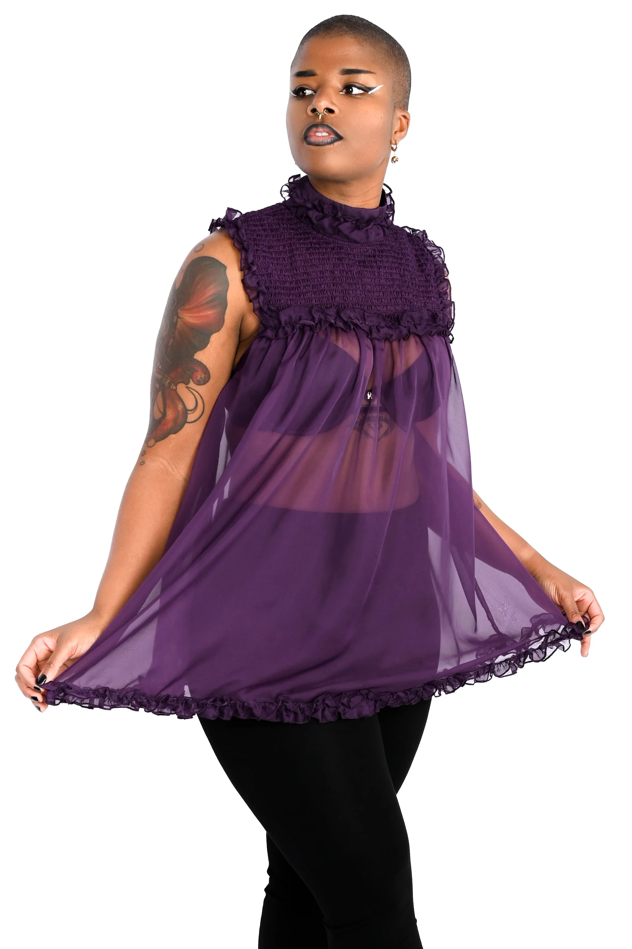 Kathryn Babydoll Dress - Flora - 3XL/4XL left! - Image 7
