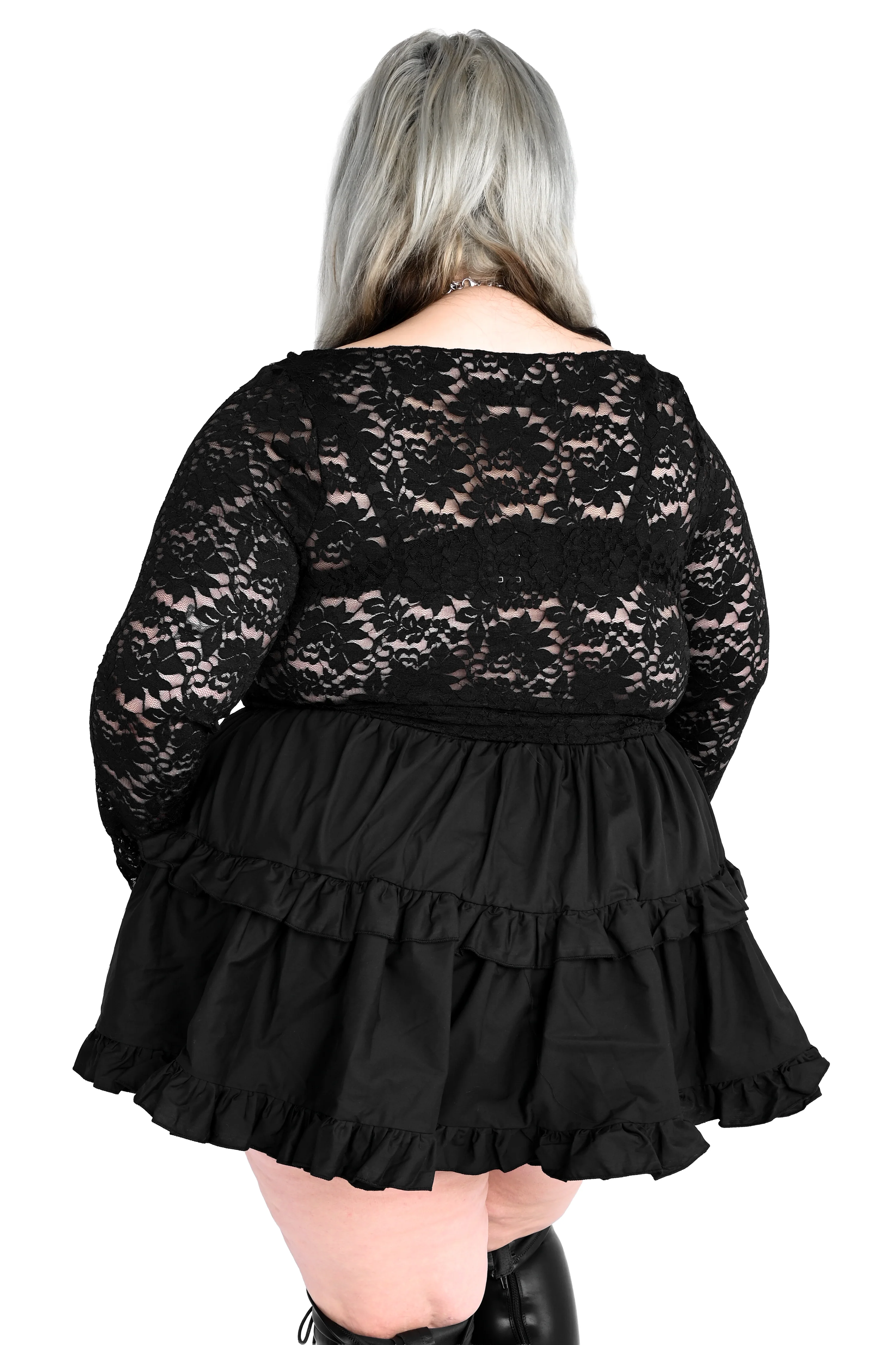 Lace Long Sleeve Top - No Restock! - Image 4