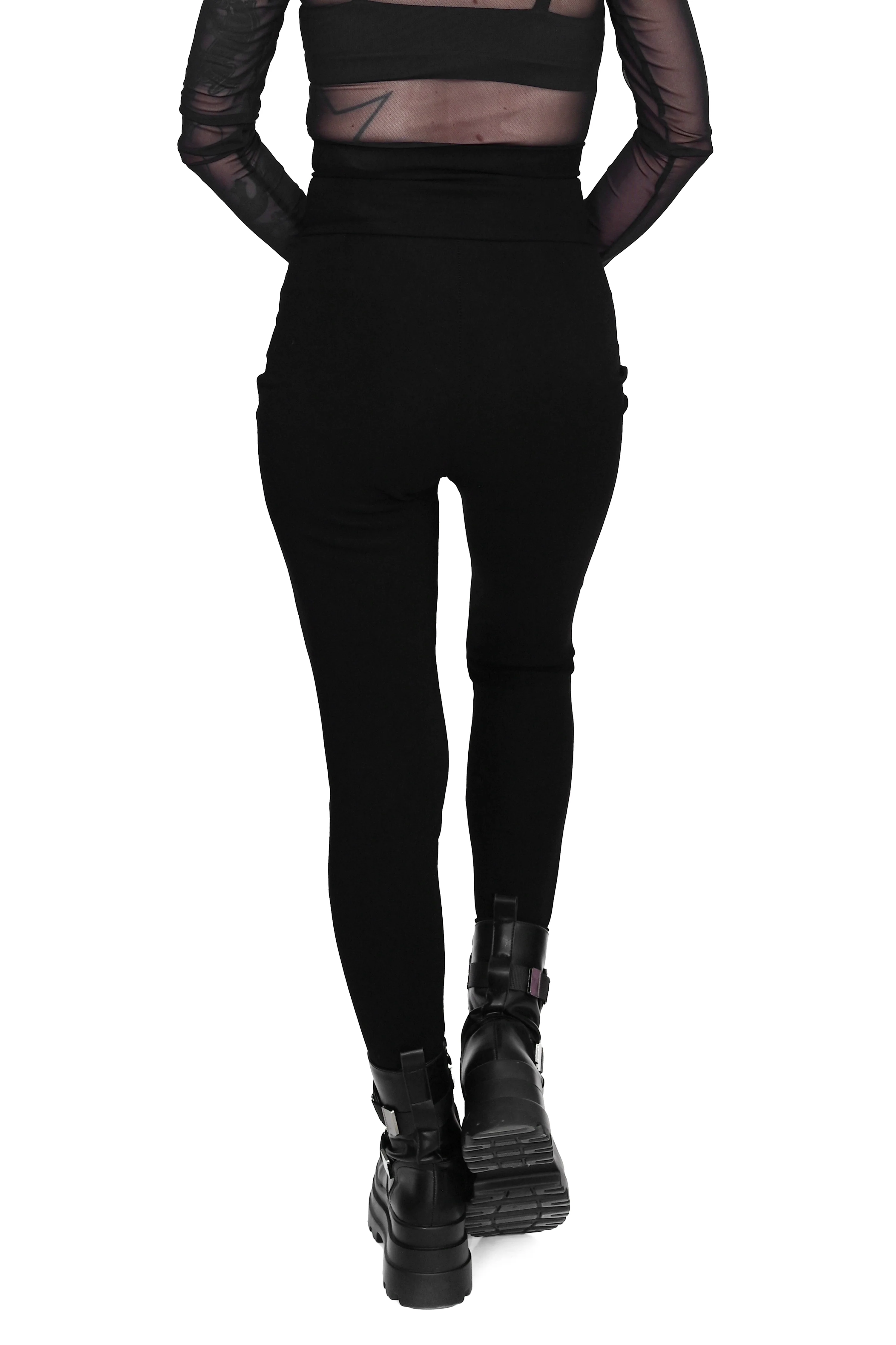 Lace Up Leggings - Image 5