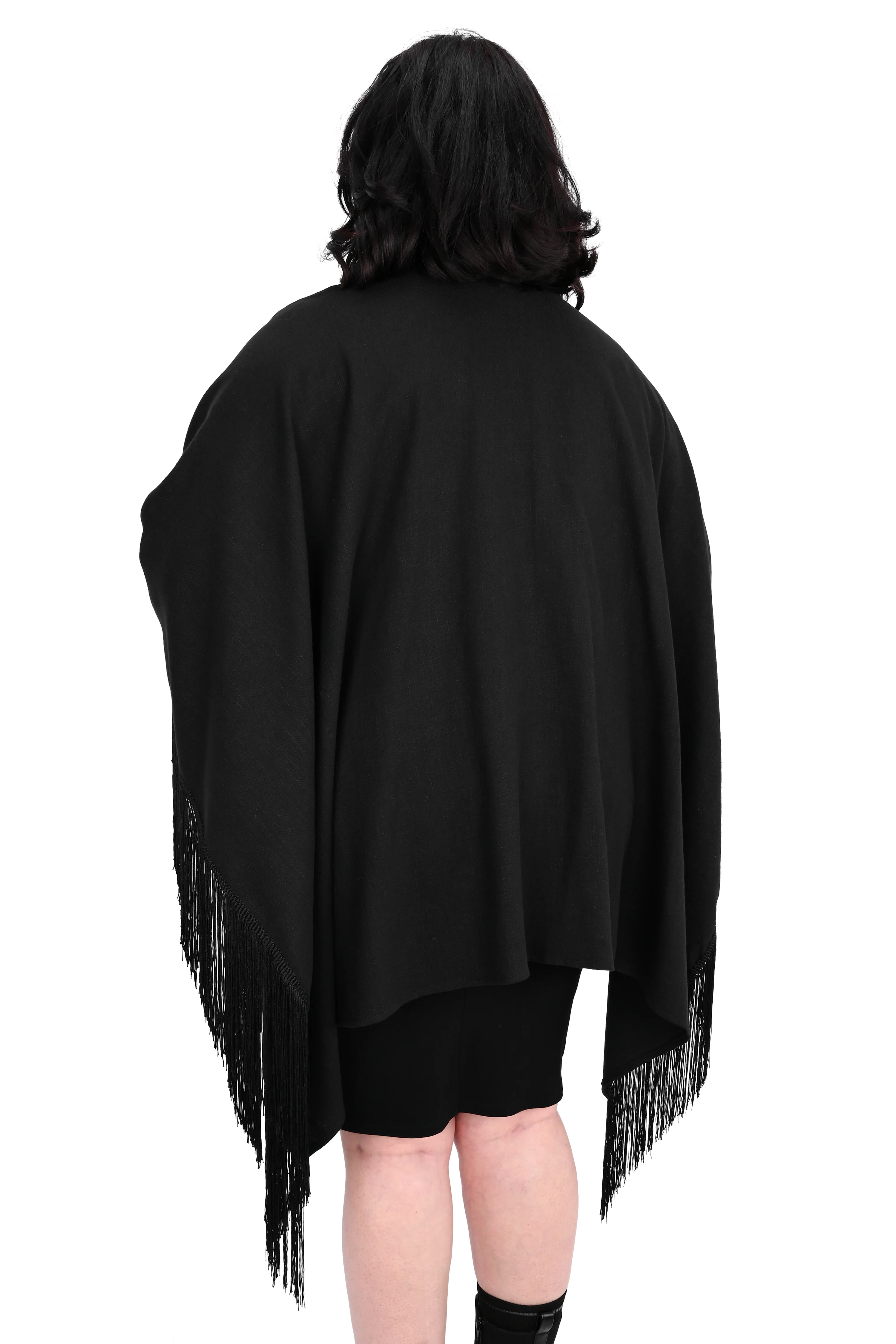 Leandra Fringe Shawl - Final Sale - Image 5