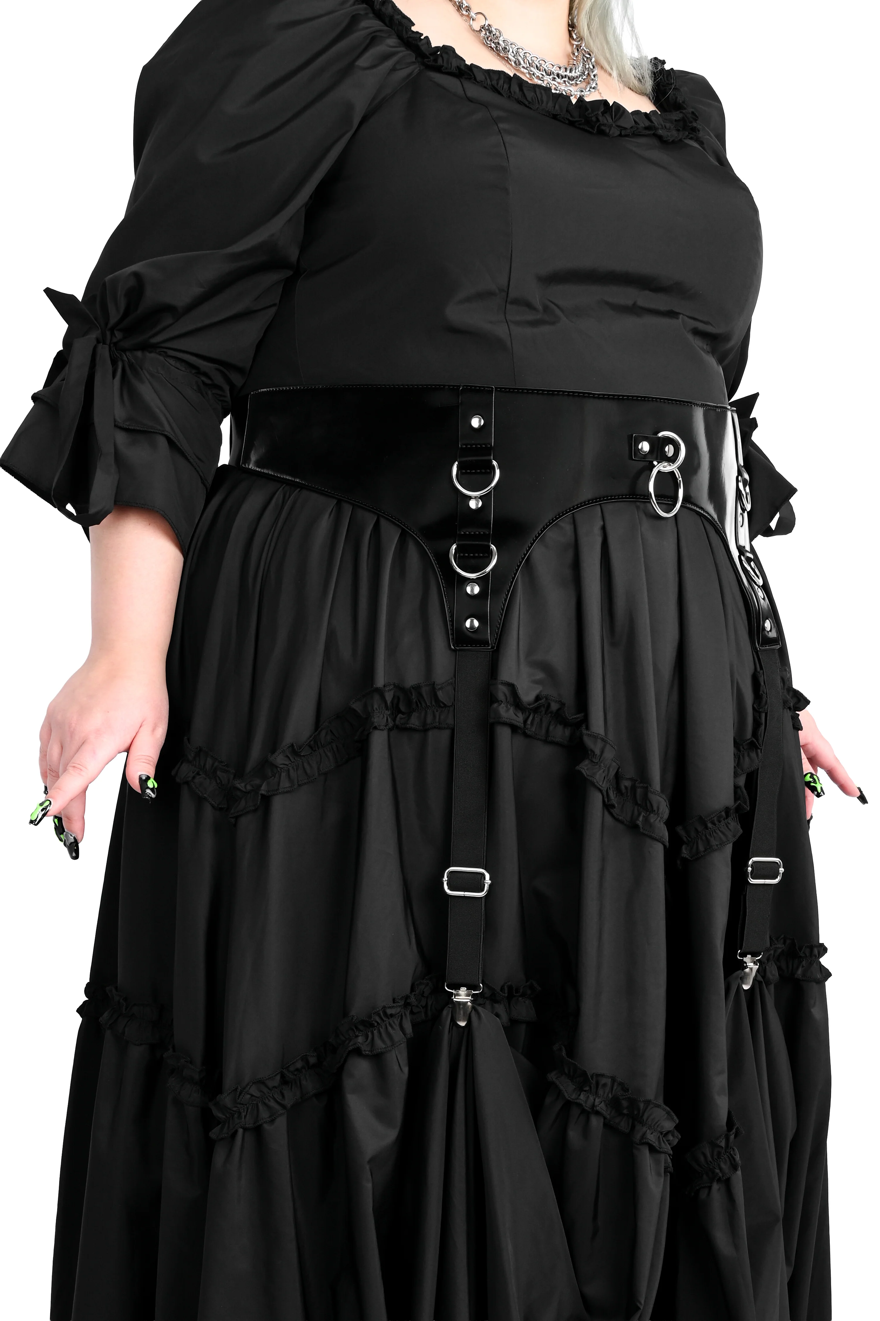 Liquid Velvet Garter Belt- Sign up for restock notifications! - Image 4
