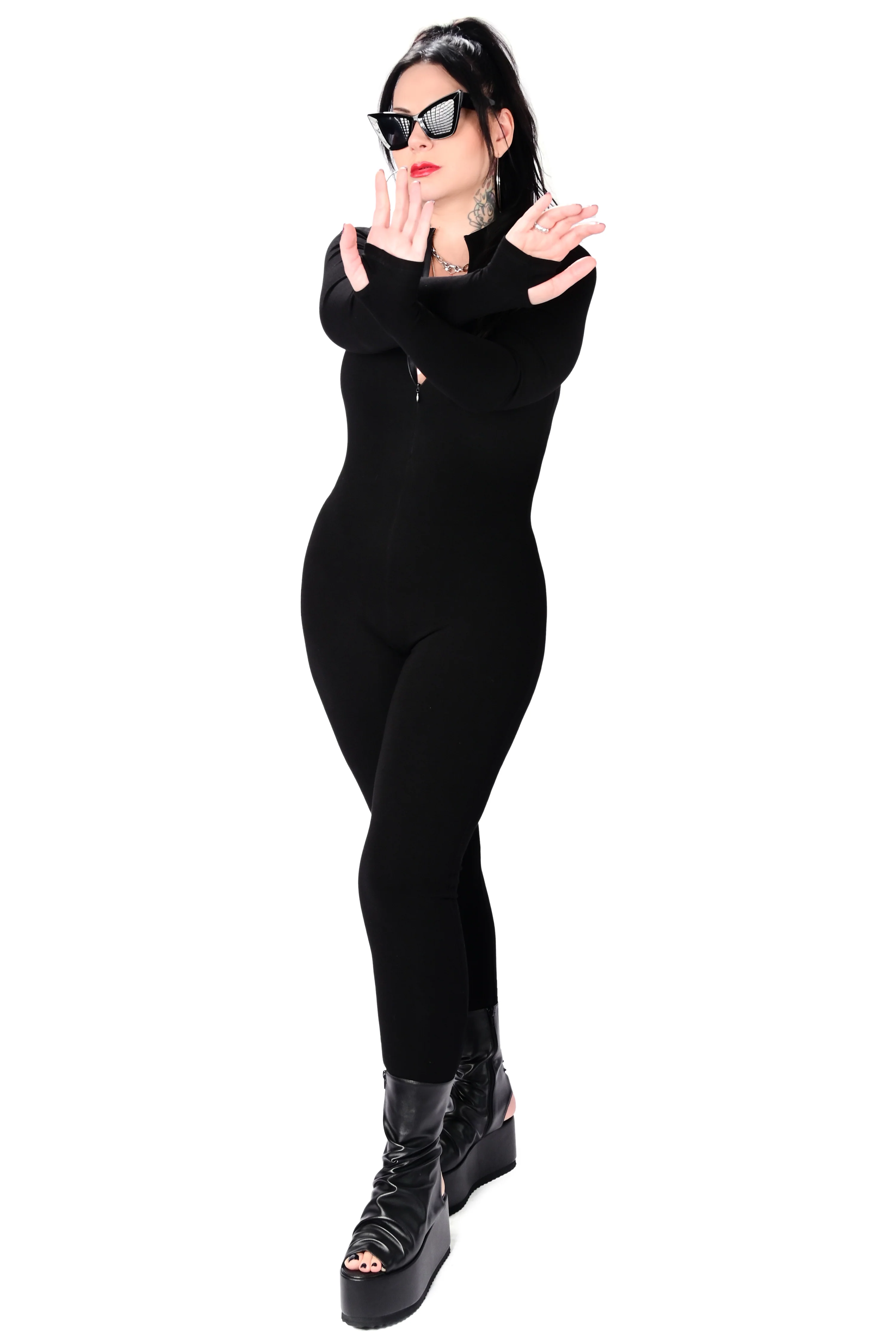 Long Sleeve Catsuit - Image 4