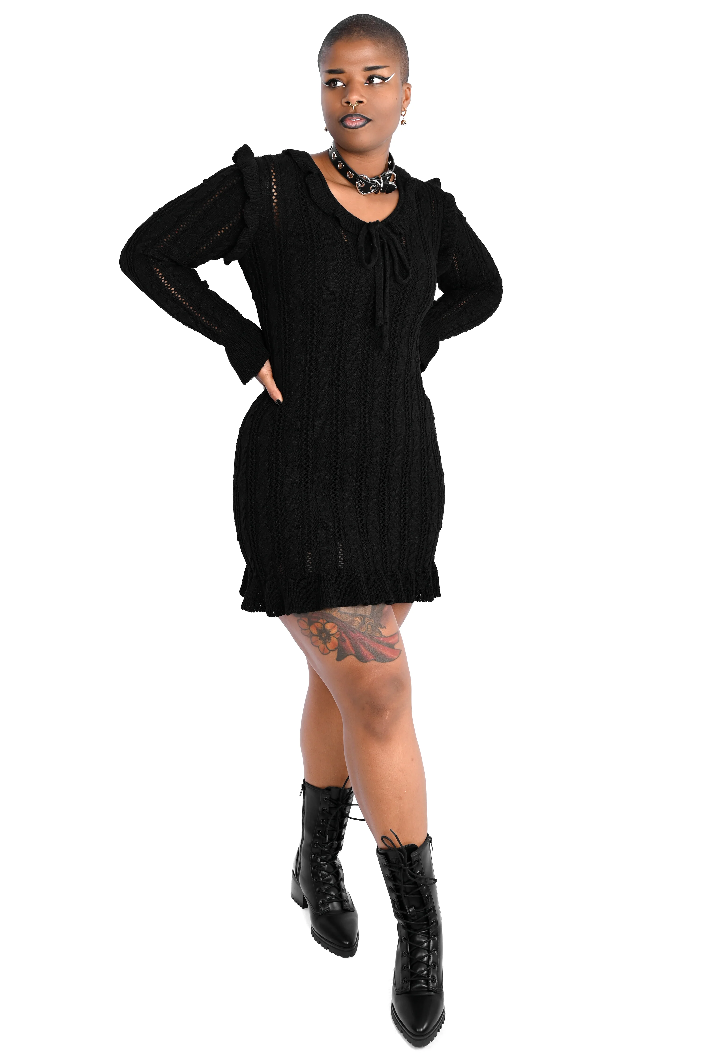 Lorelei Sweater Dress - Image 11