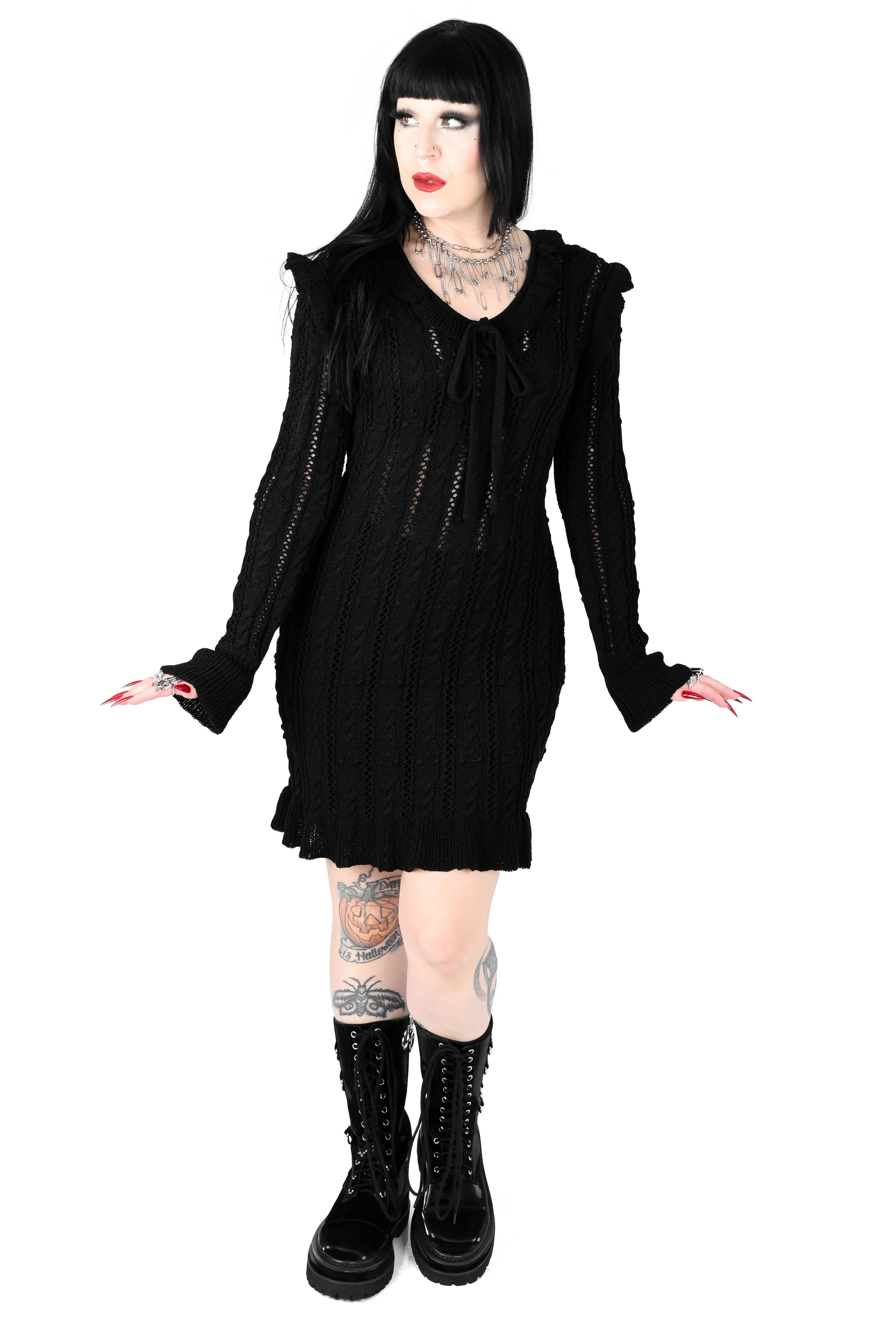 Lorelei Sweater Dress - Image 9