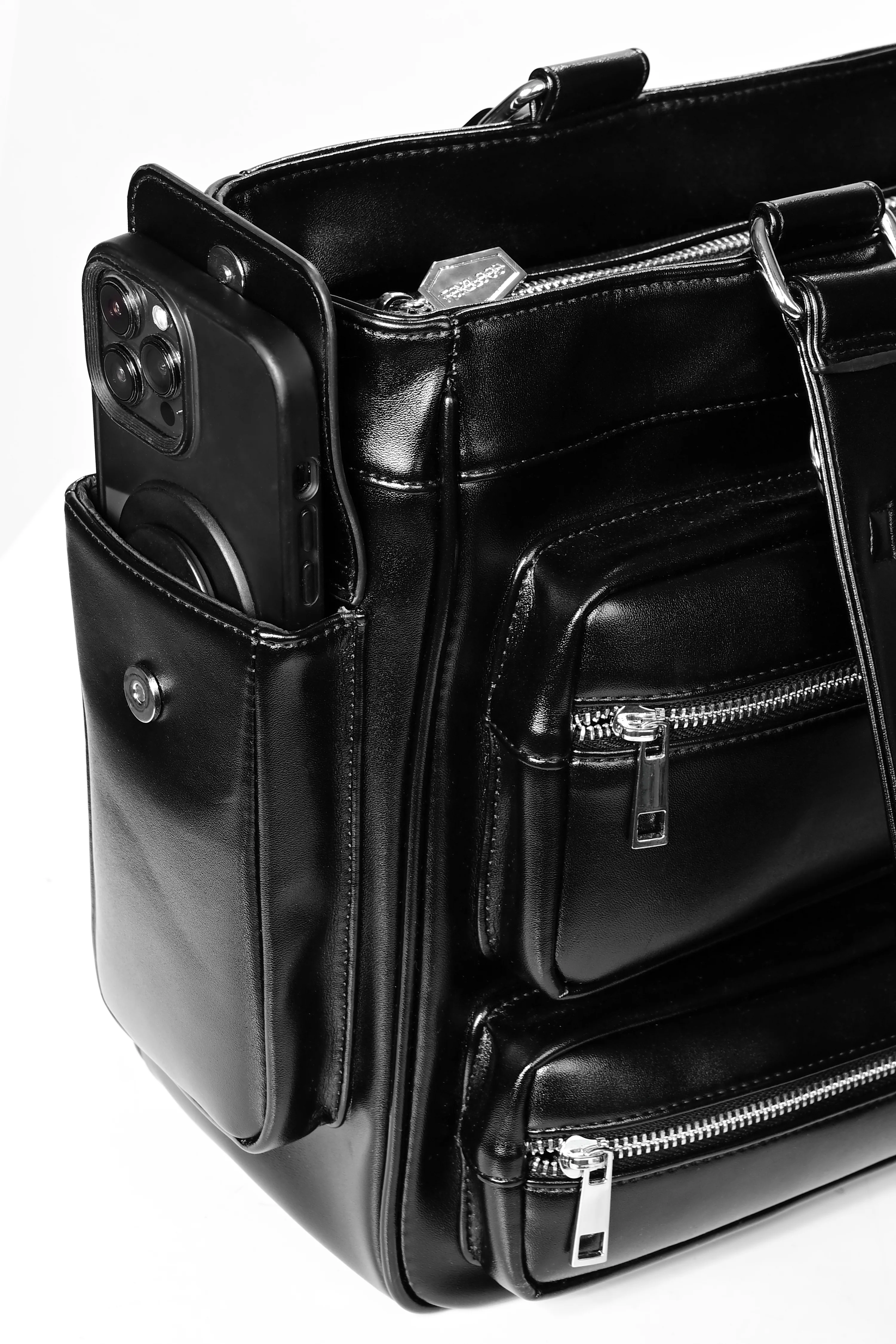 Maddox Pocket Tote Bag - Image 4