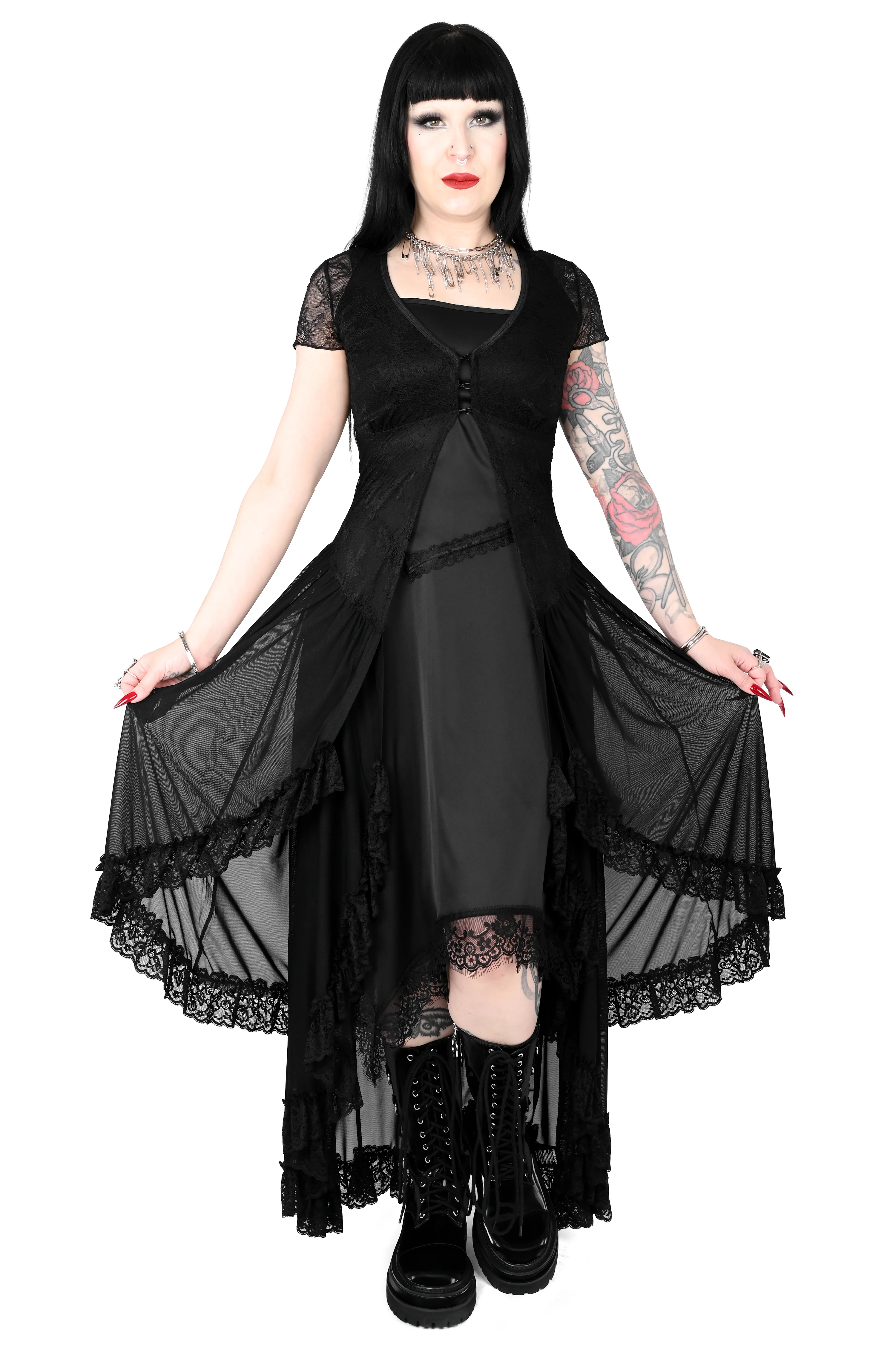 Maria Short Sleeve Duster - Sign Up For Restock Notifications! - Image 4
