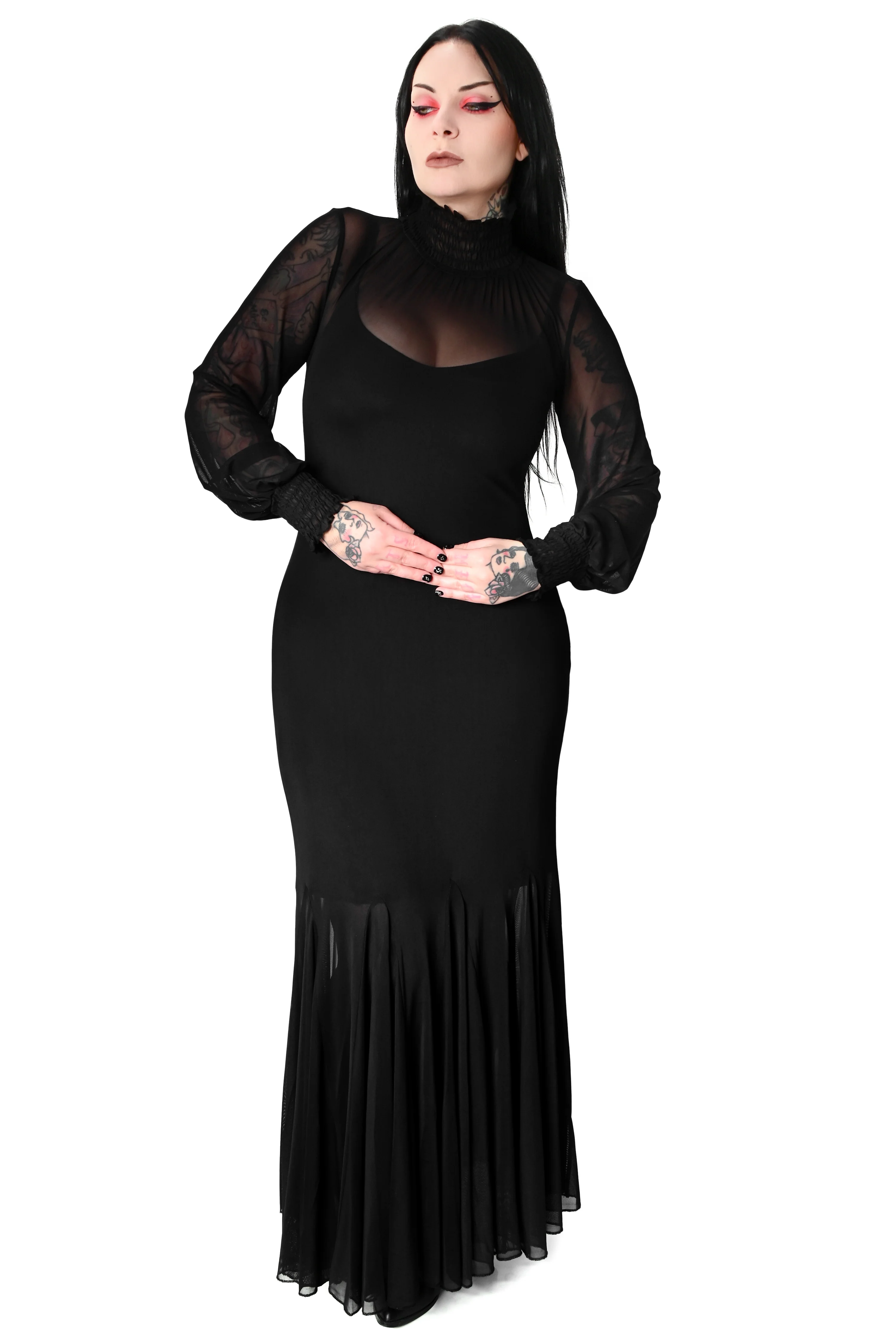 Mary Mesh Dress - Image 3