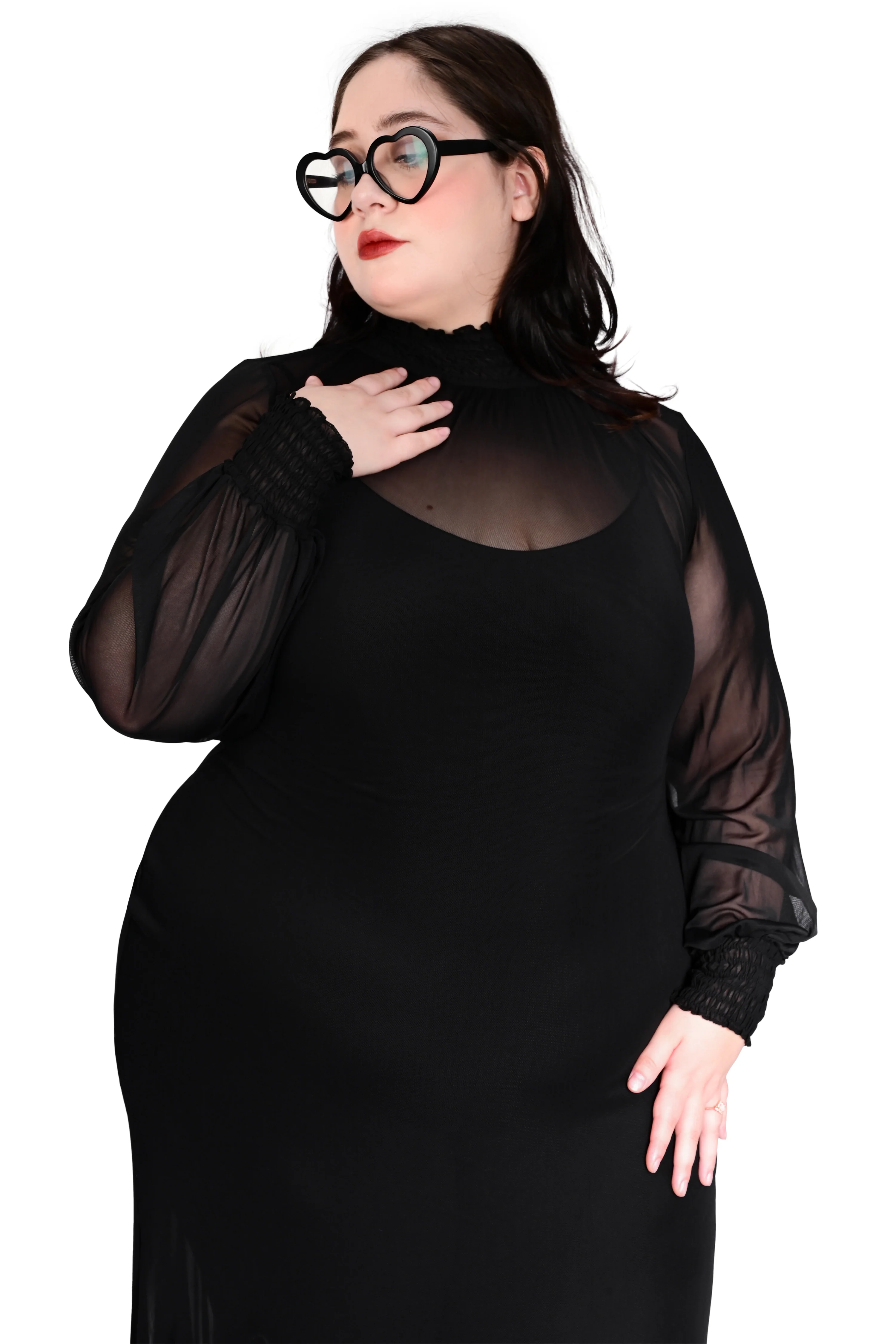 Mary Mesh Dress - Image 4