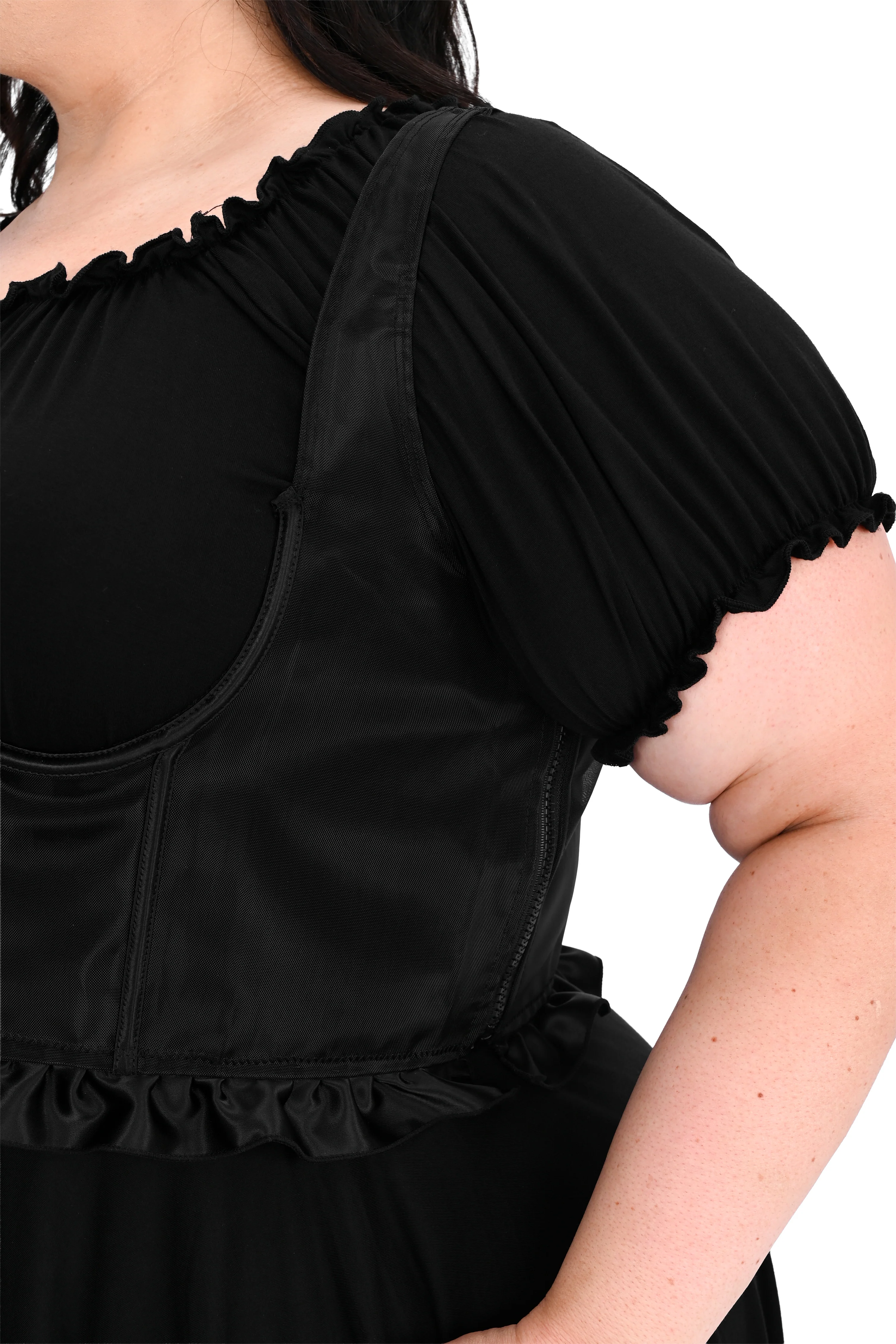 Mesh Underbust Corset - Image 4