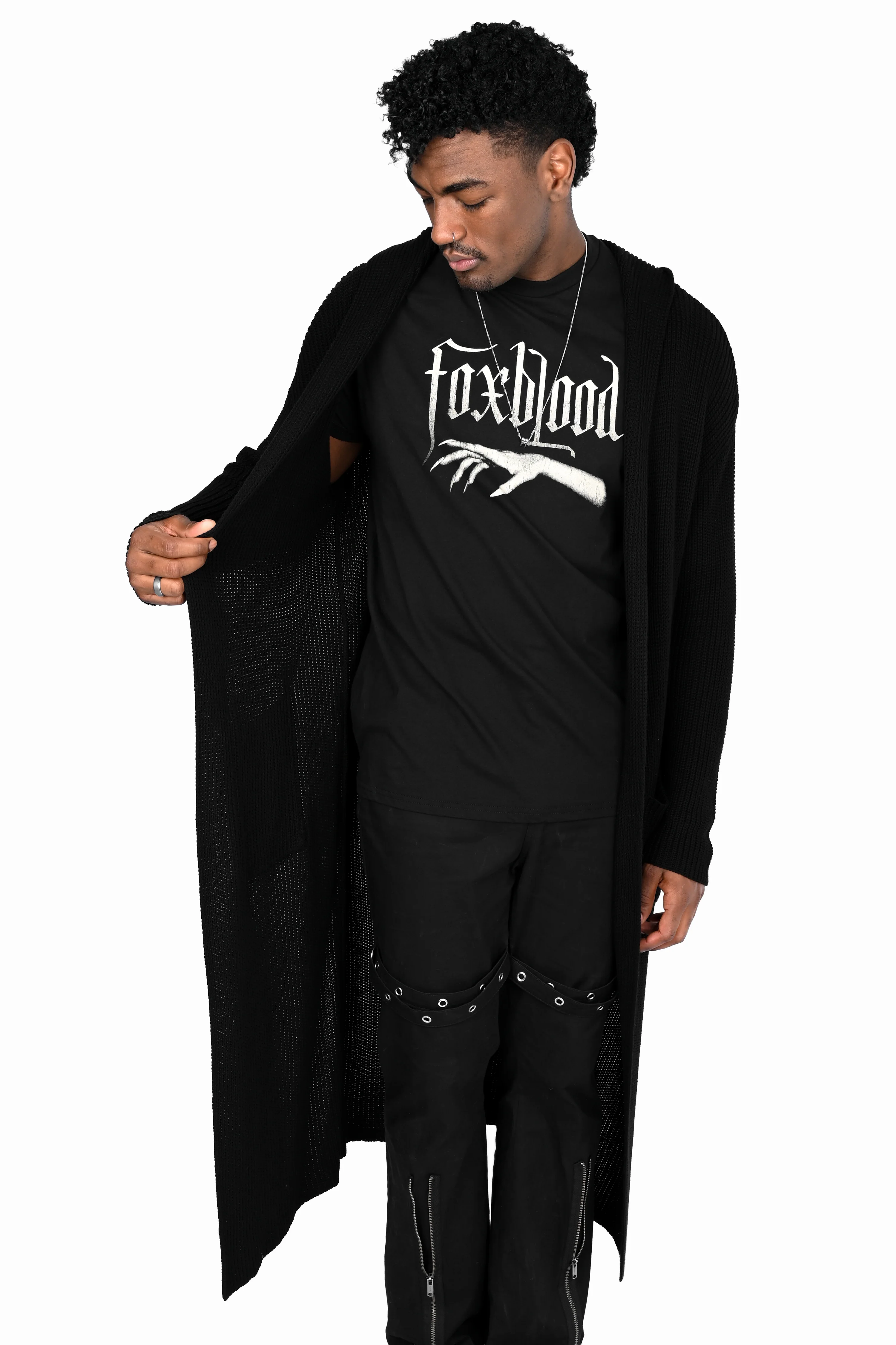 Micah Hooded Duster Sweater - XS left! - Image 10