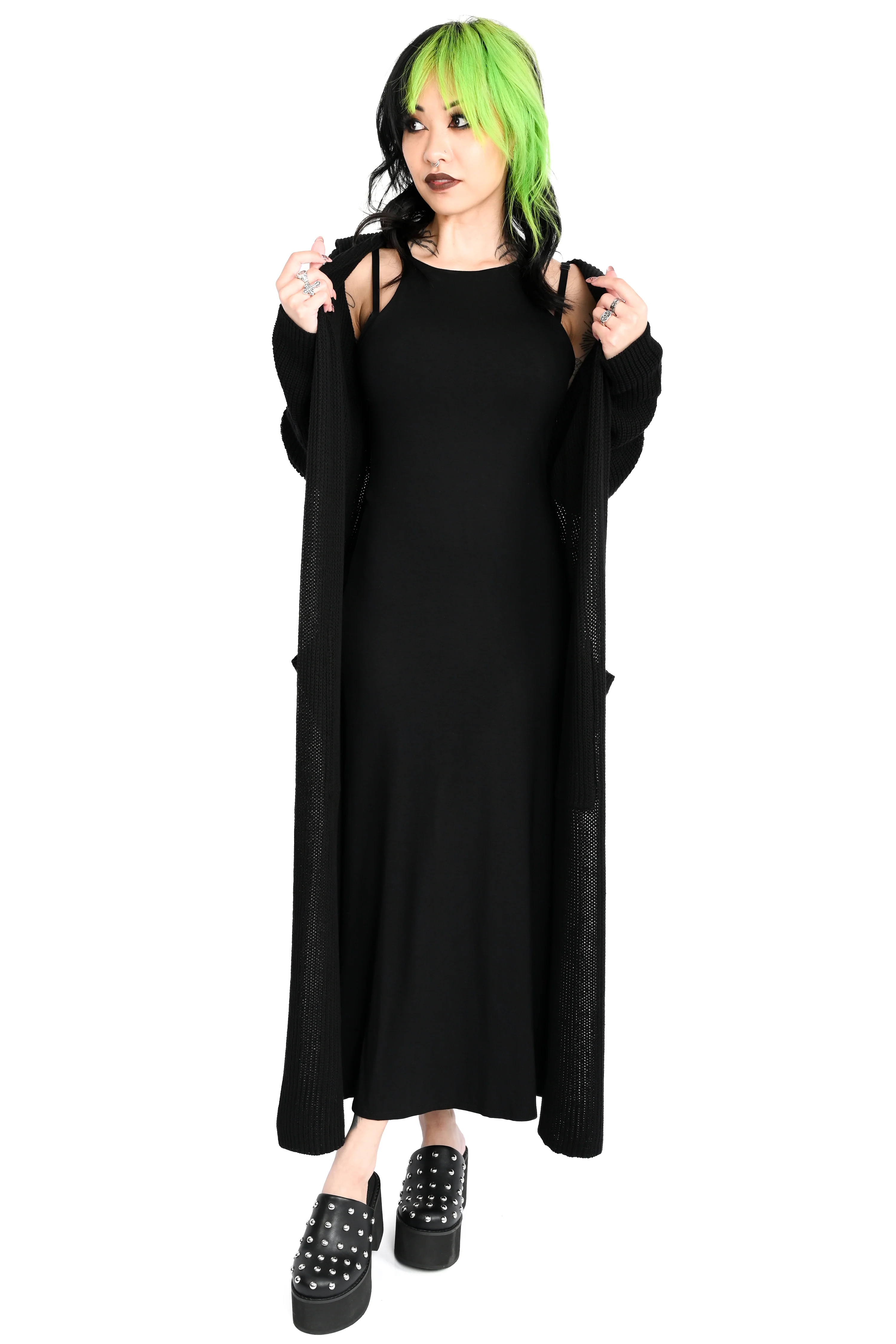 Micah Hooded Duster Sweater - XS left! - Image 5