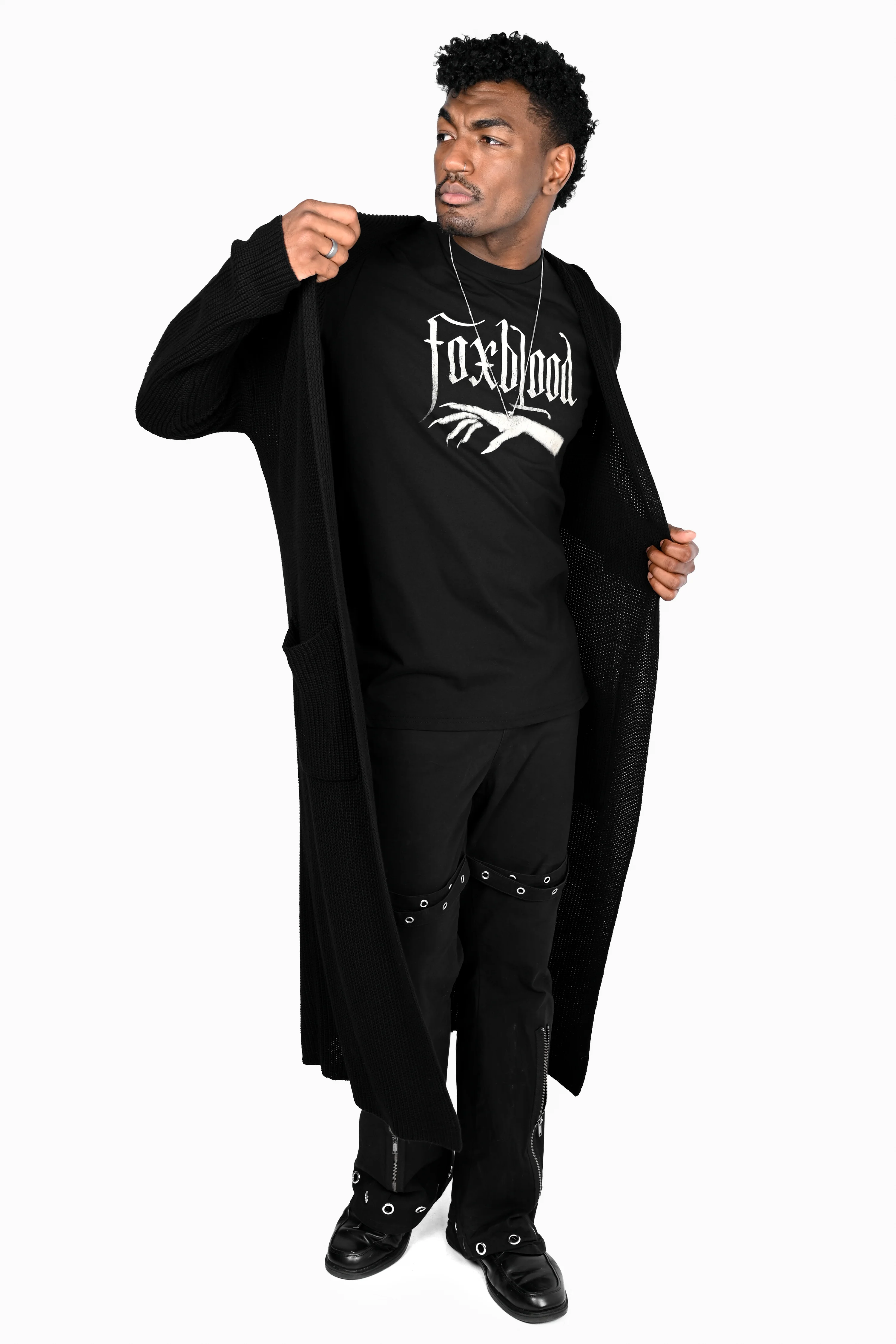 Micah Hooded Duster Sweater - XS left! - Image 7