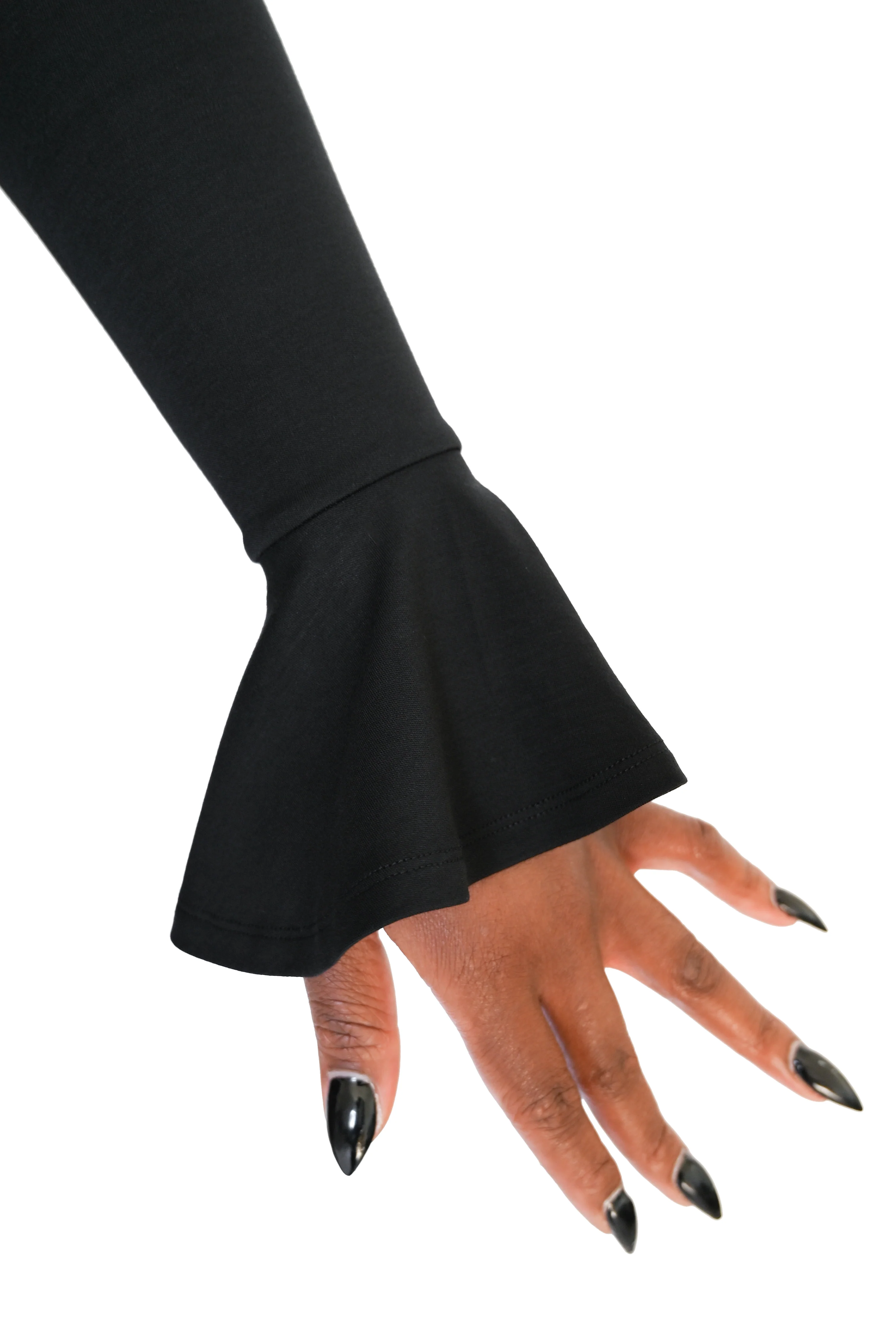 Mini Bell Sleeve Pullover Bolero - Image 4