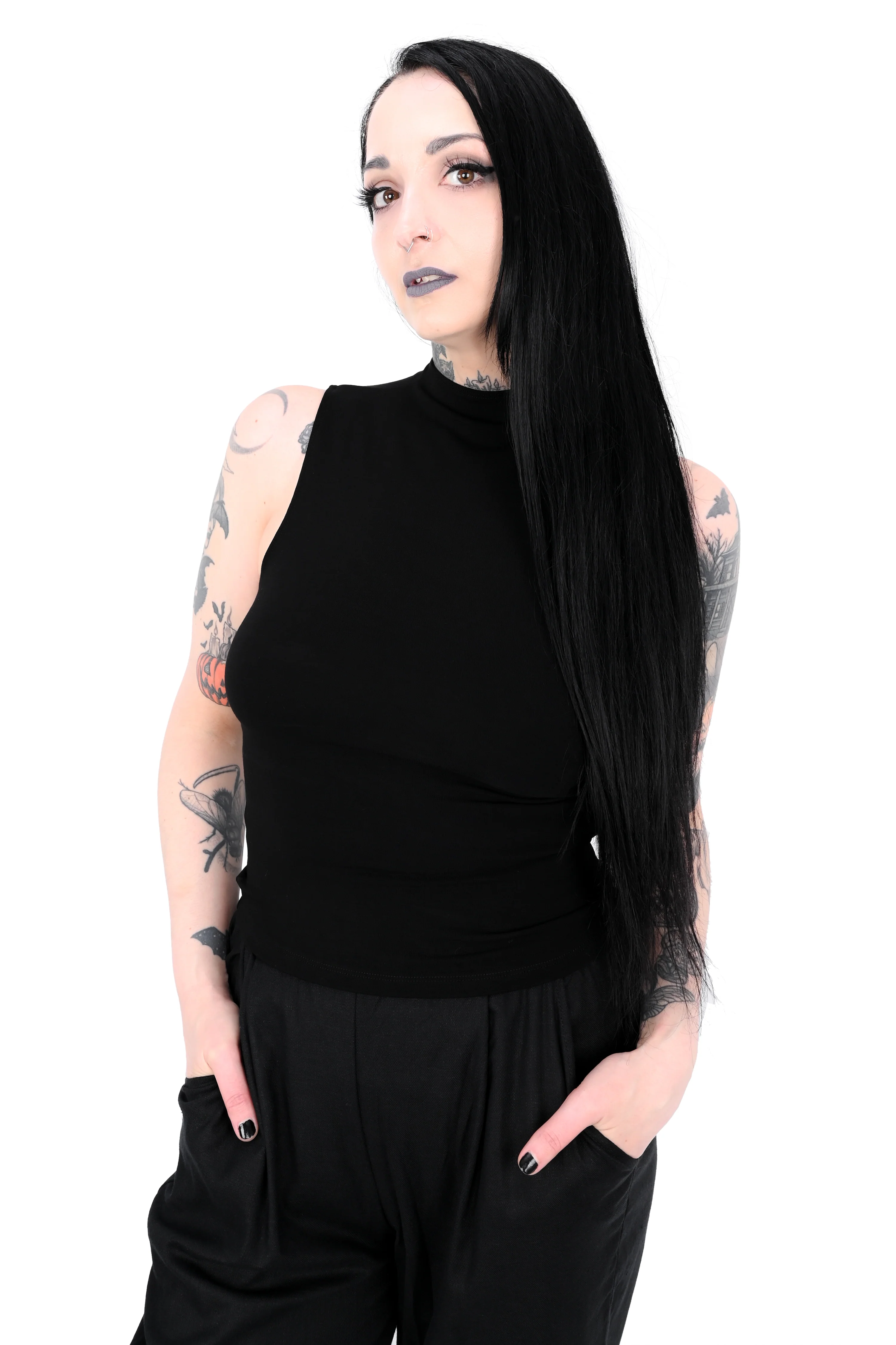 Mock Neck Top - Image 2