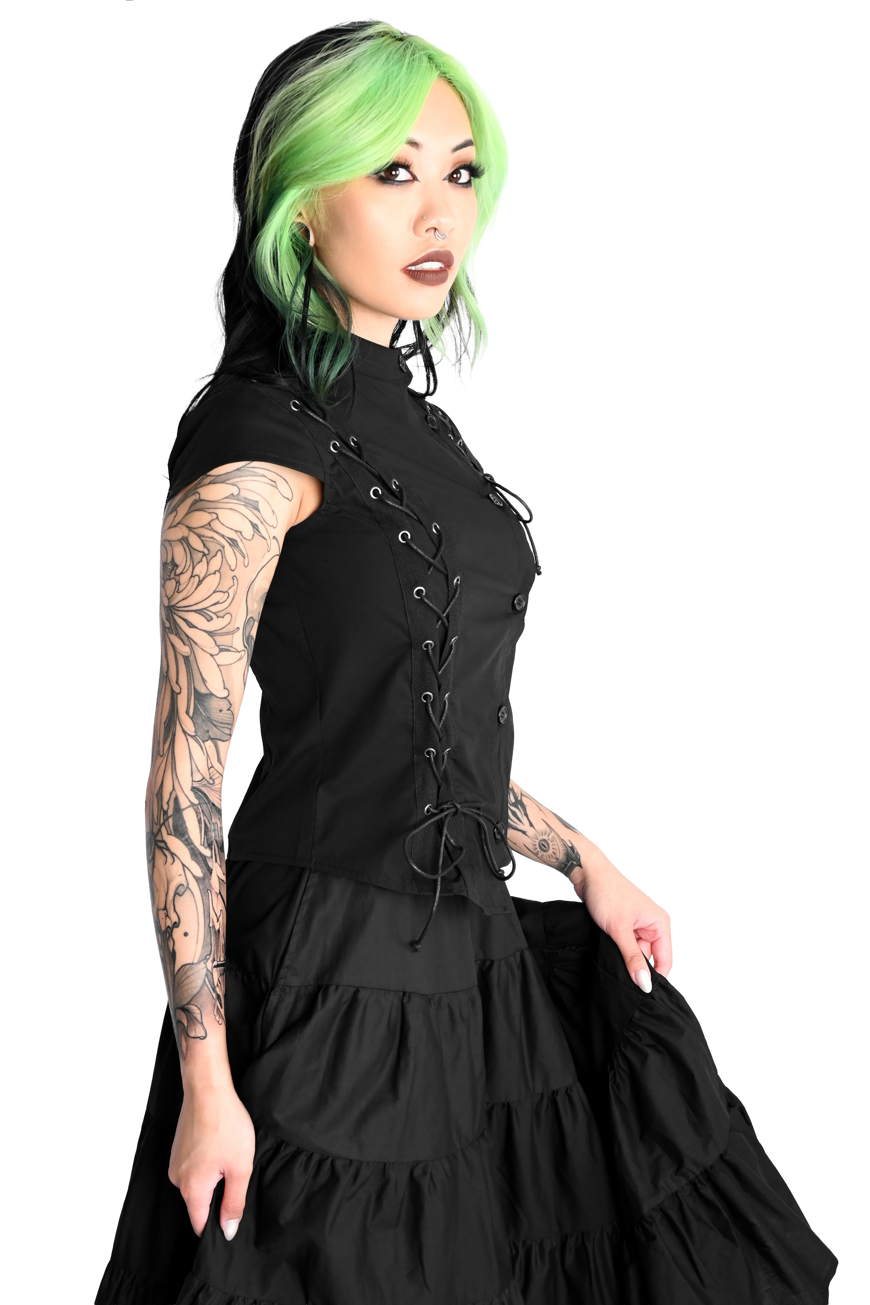 Moore Short Sleeve Top - Image 6