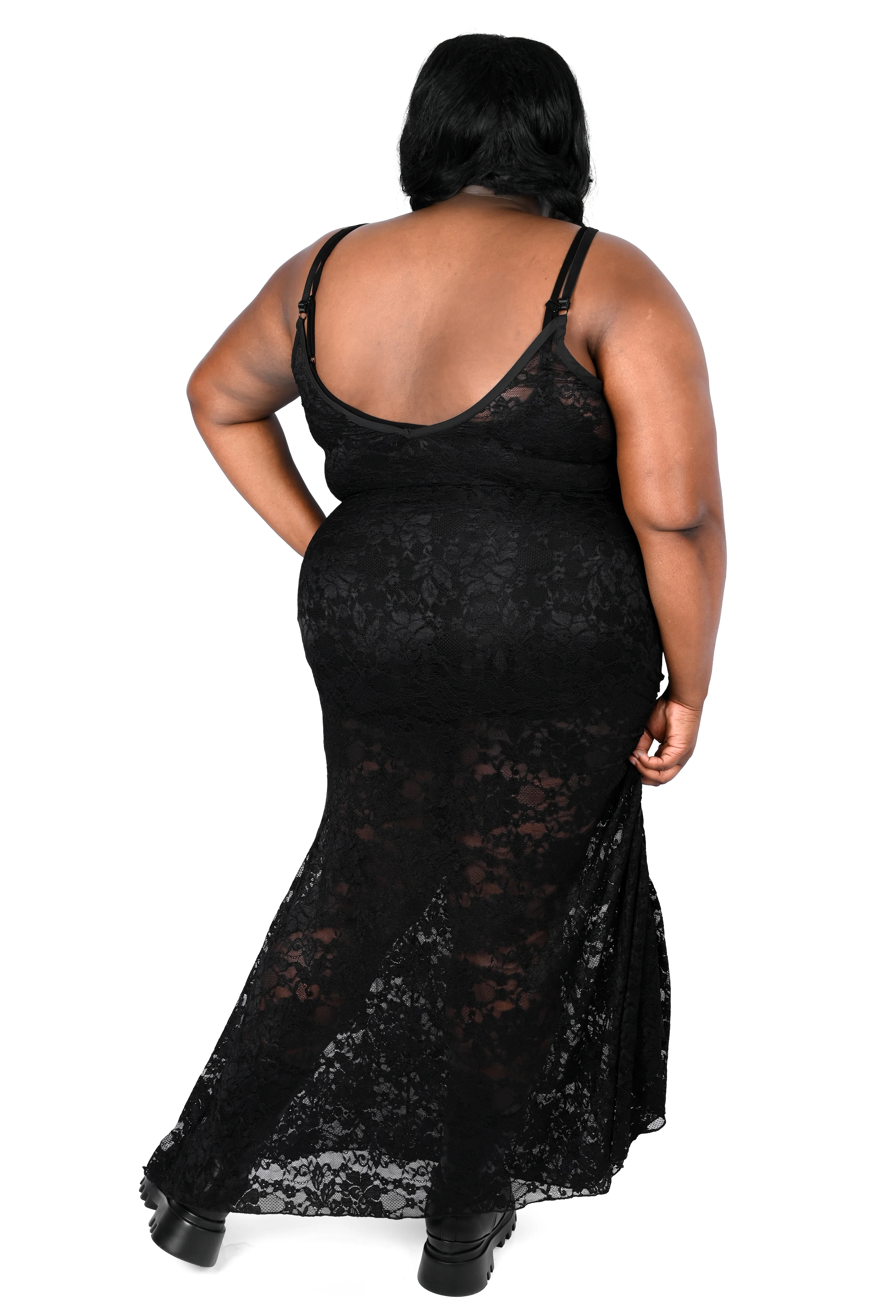 Nicole Lace Maxi Dress - Image 8