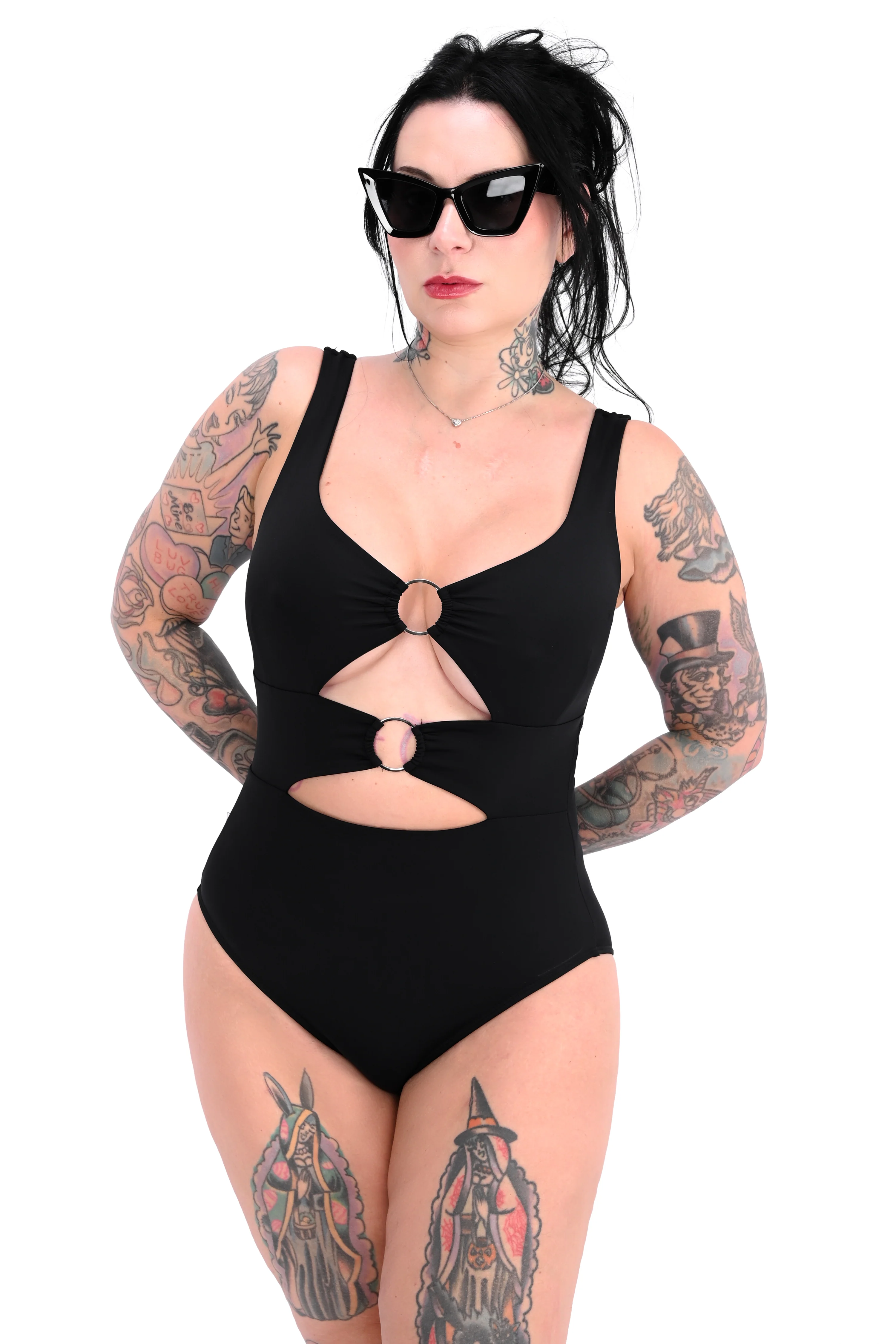Charlotte O-Ring One Piece Swimsuit - Limited Edition XS/3XL/4XL left! - Image 3