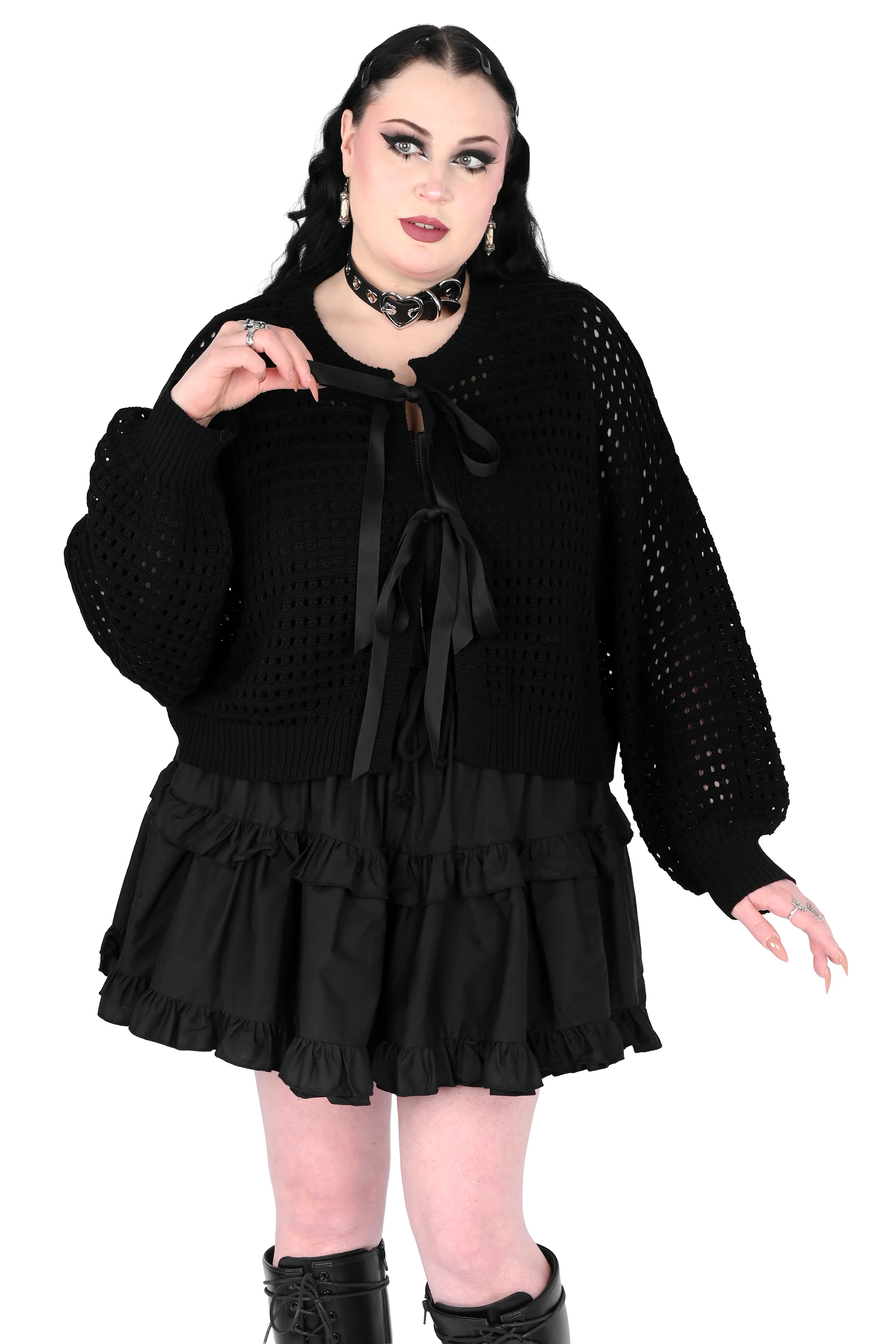 Cali Ribbon Cardigan - 3XL/4XL left!