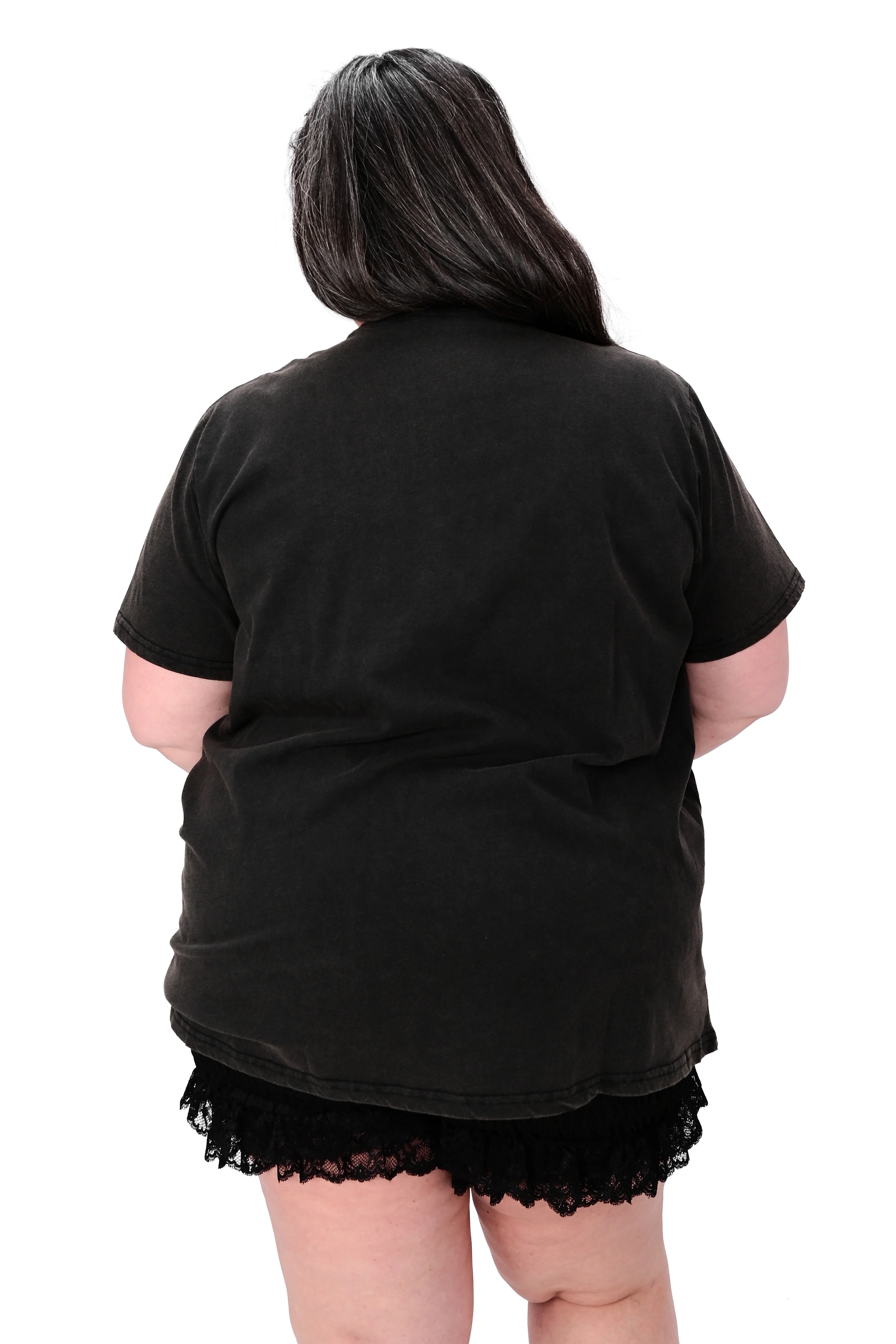 Oversized FOXBLOOD T-Shirt - Vintage Black - Image 7