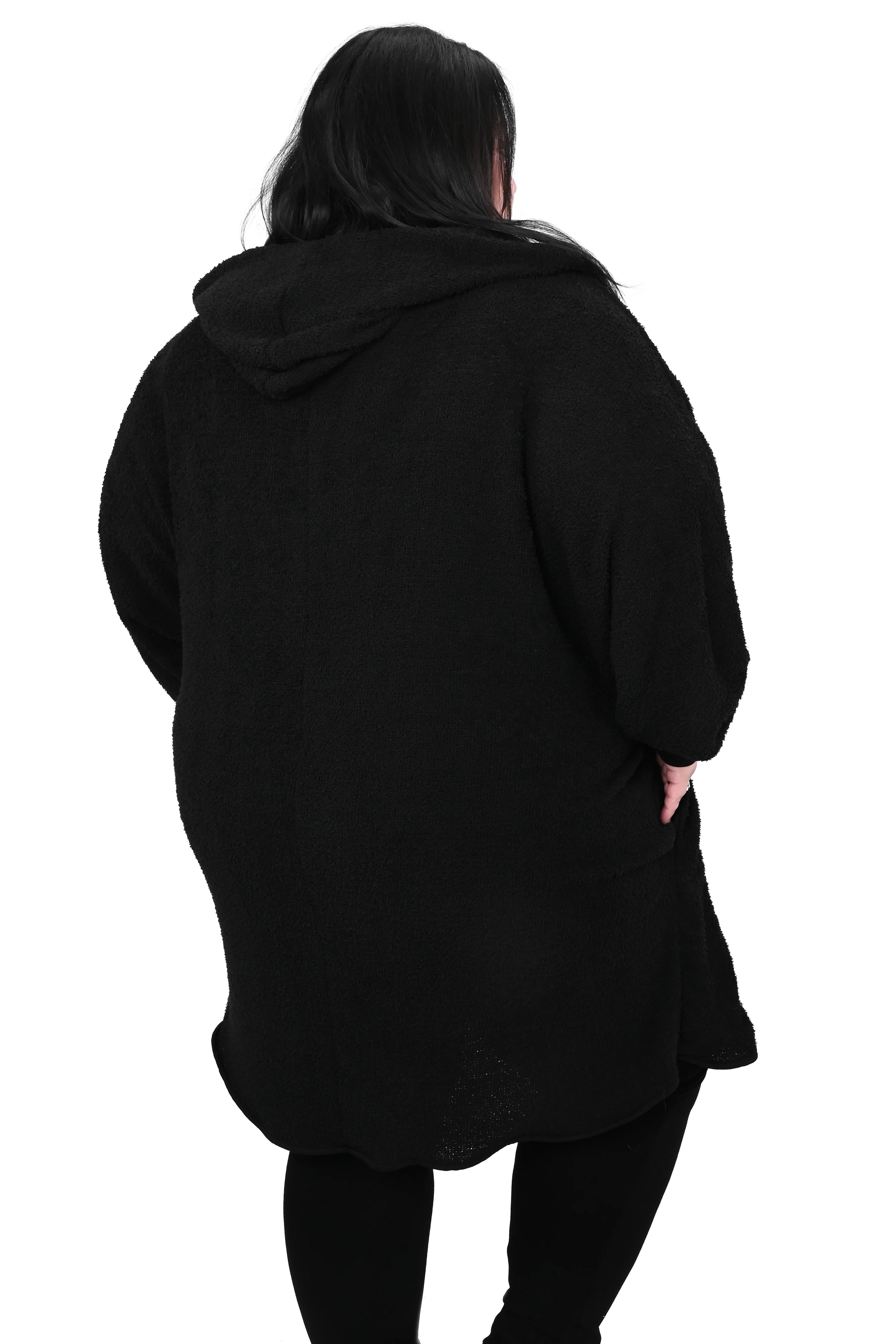 Oversized Hooded Teddy Cardigan - No Restock! - Image 5