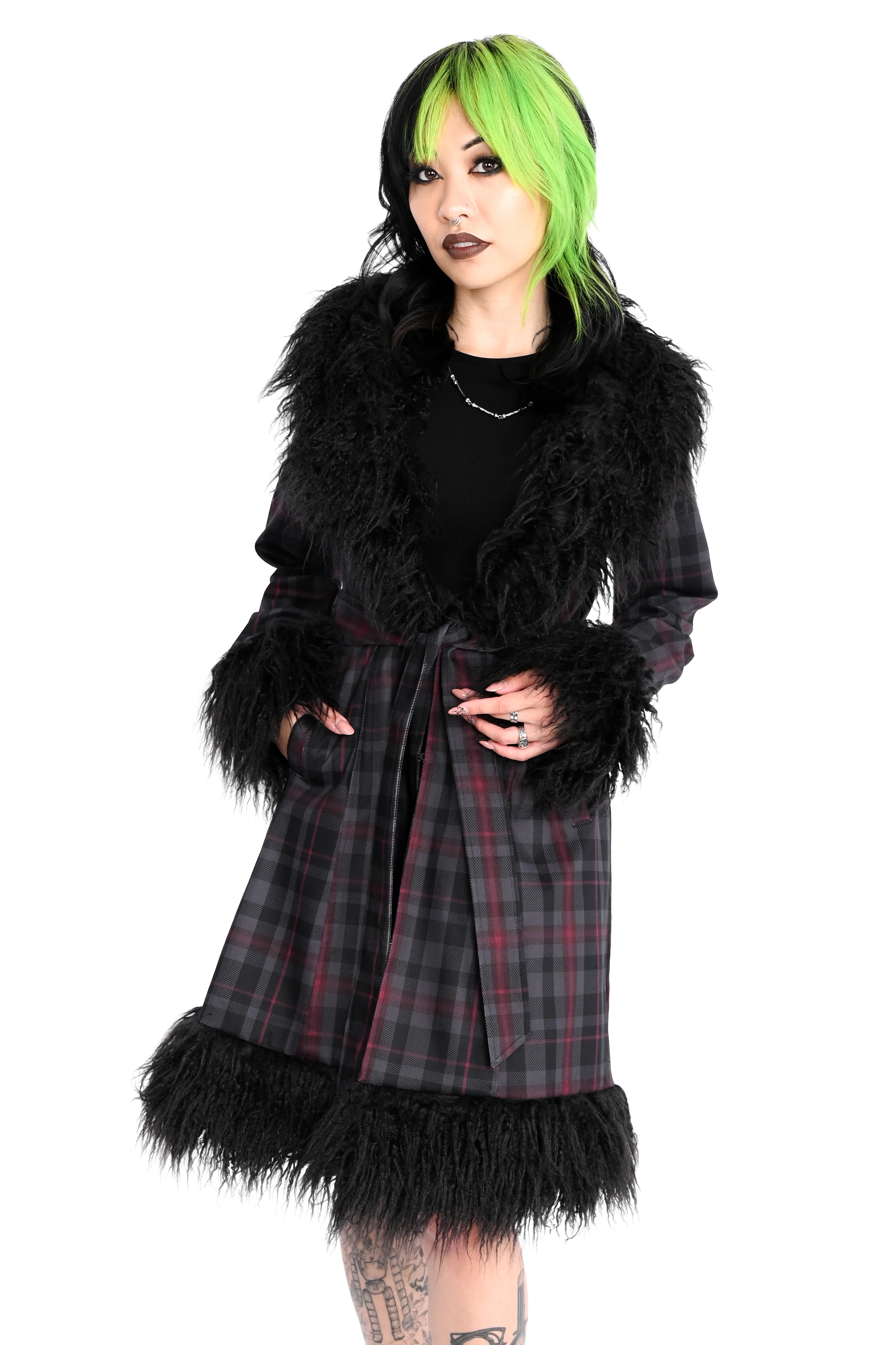 Penny Lane Coat - Plaid - Image 4