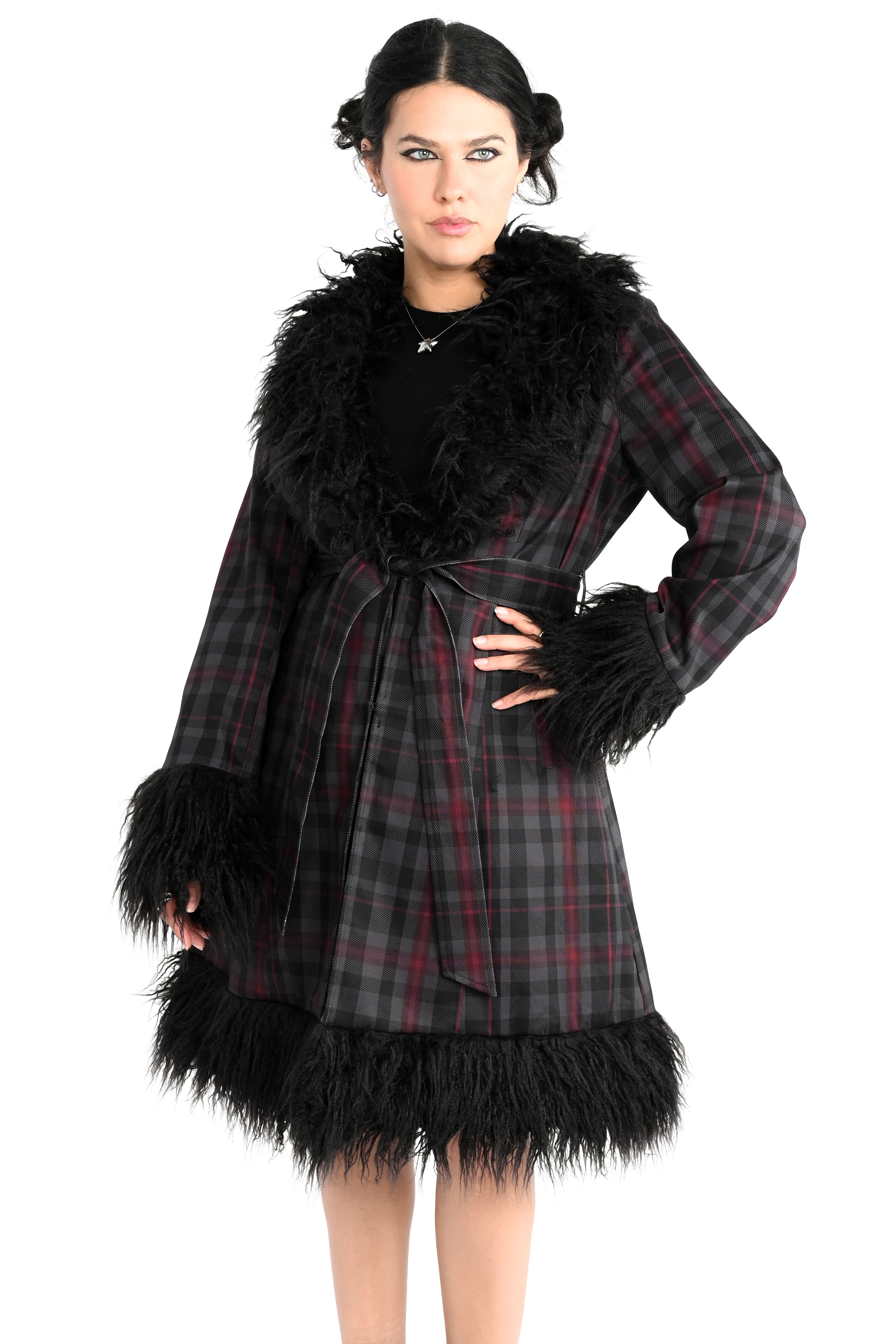 Penny Lane Coat - Plaid - Image 8