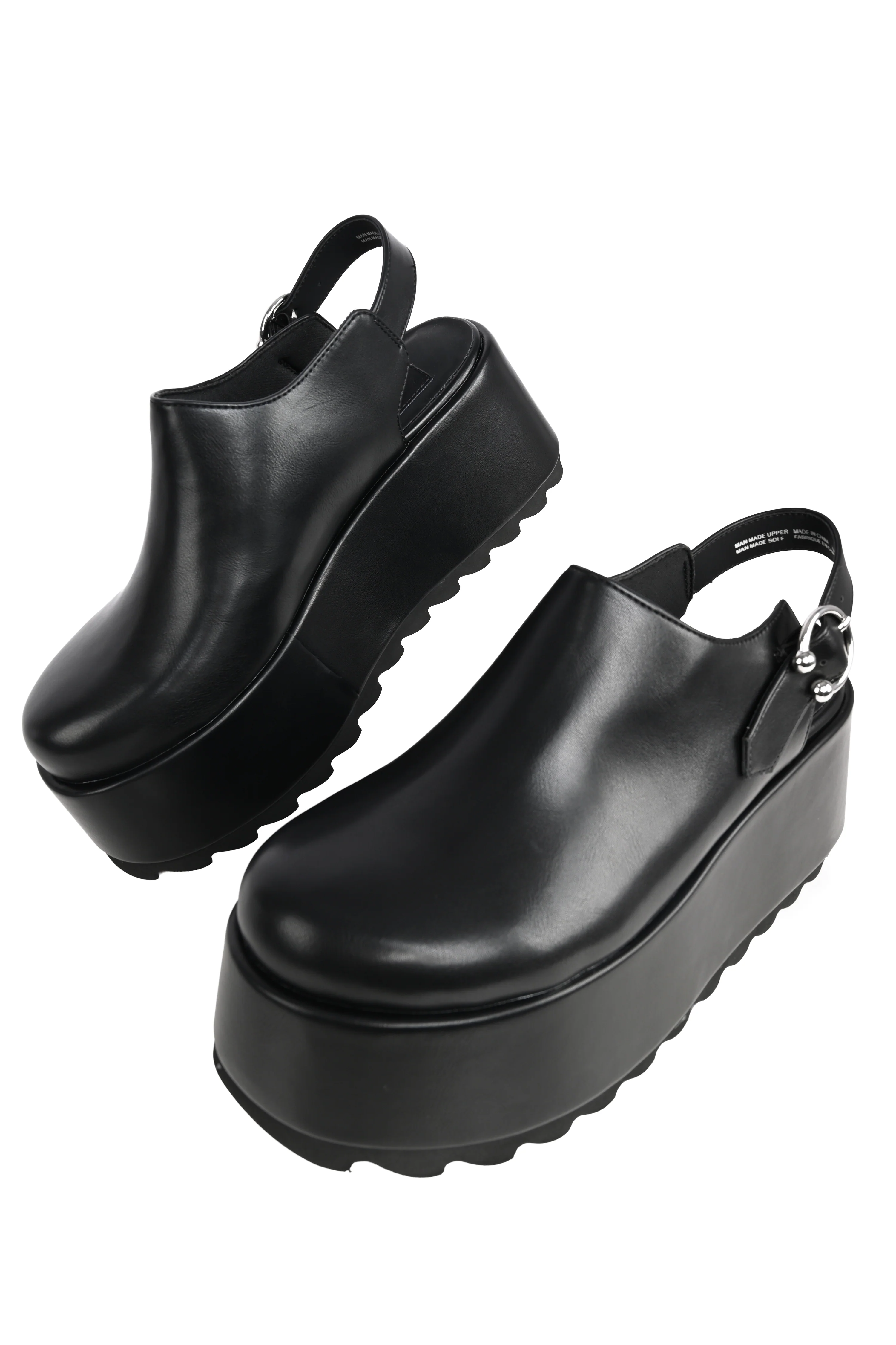 Pierced Platform Clogs - Image 4