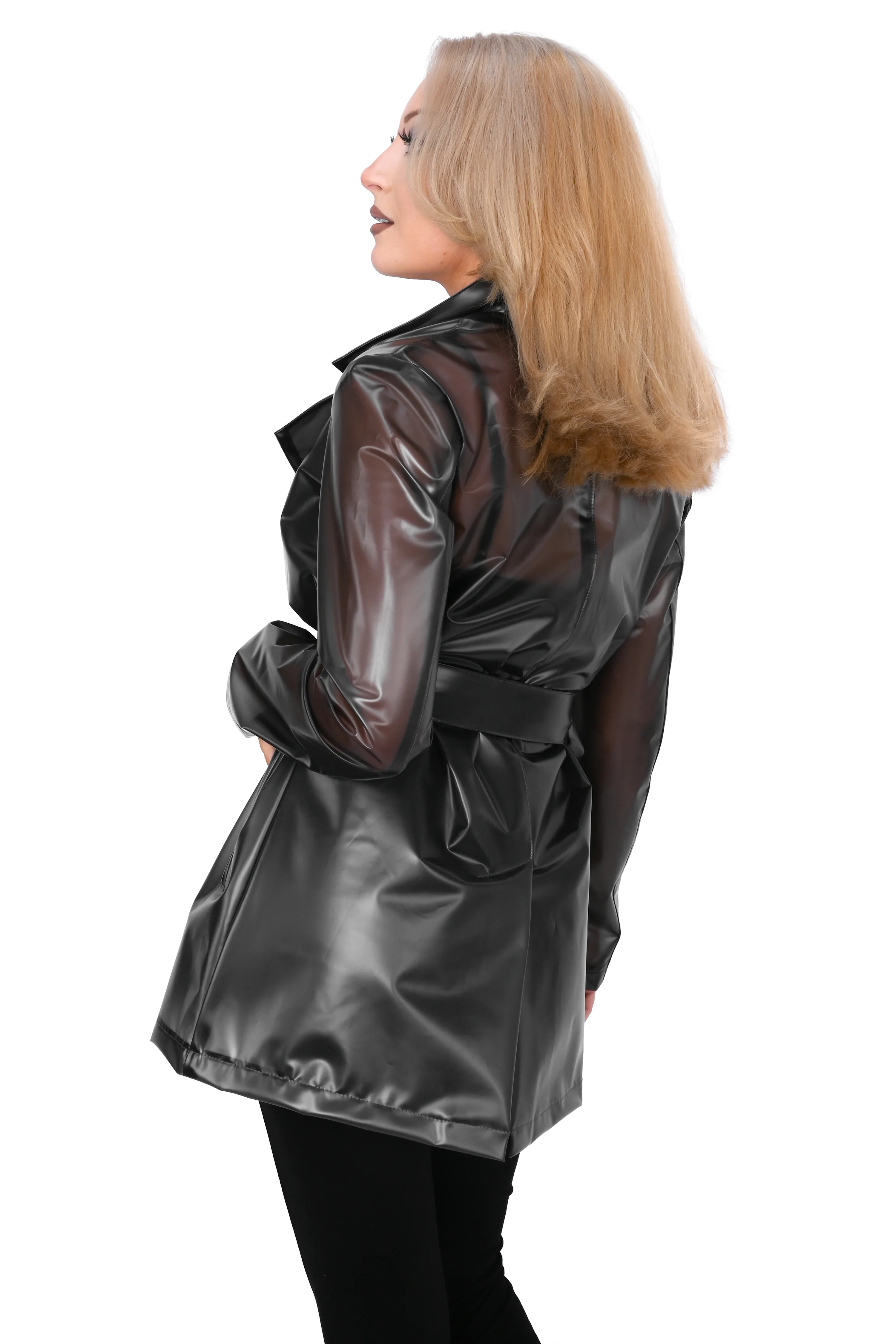 Harriet Raincoat - Grey - Image 4