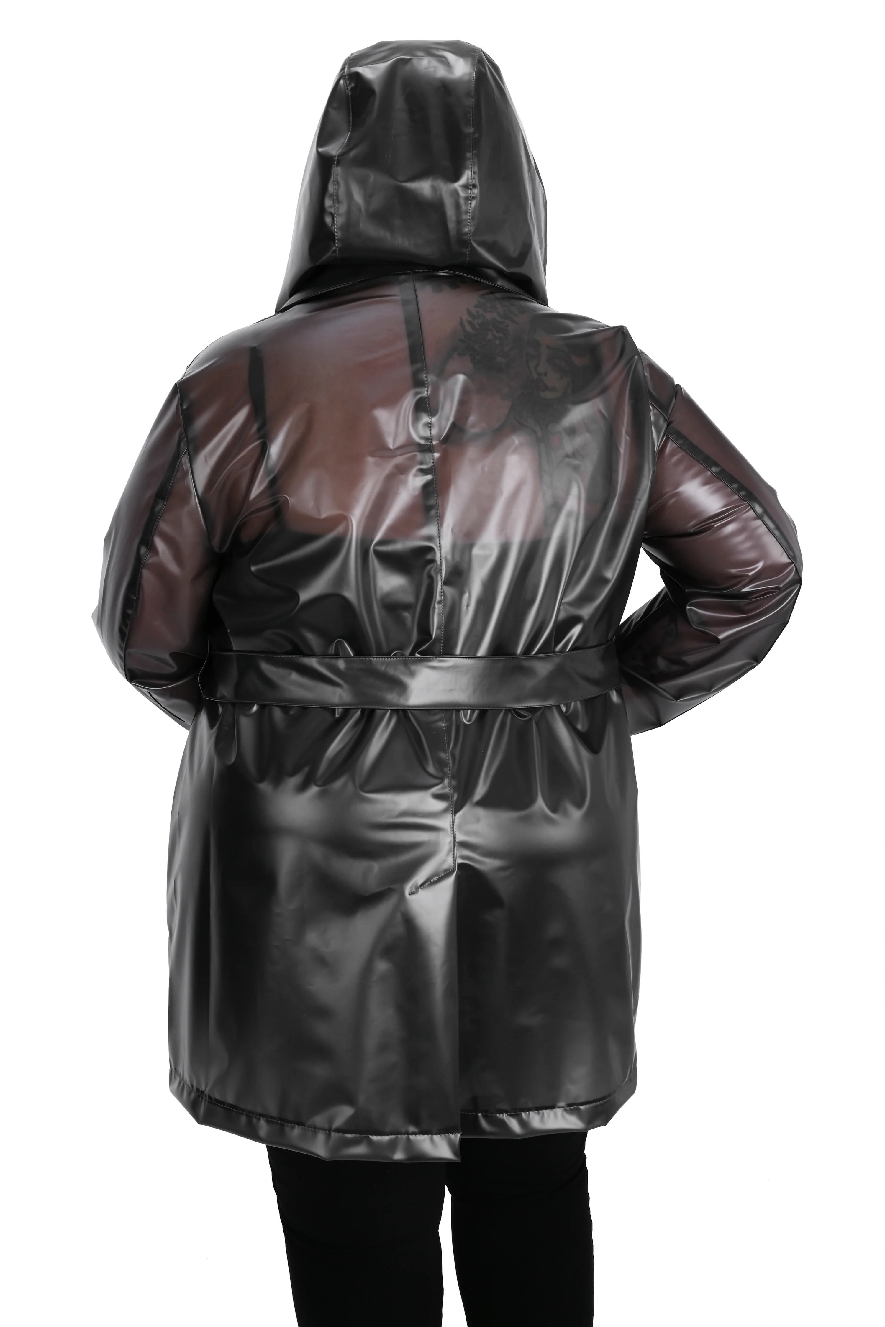 Harriet Raincoat - Grey - Image 7