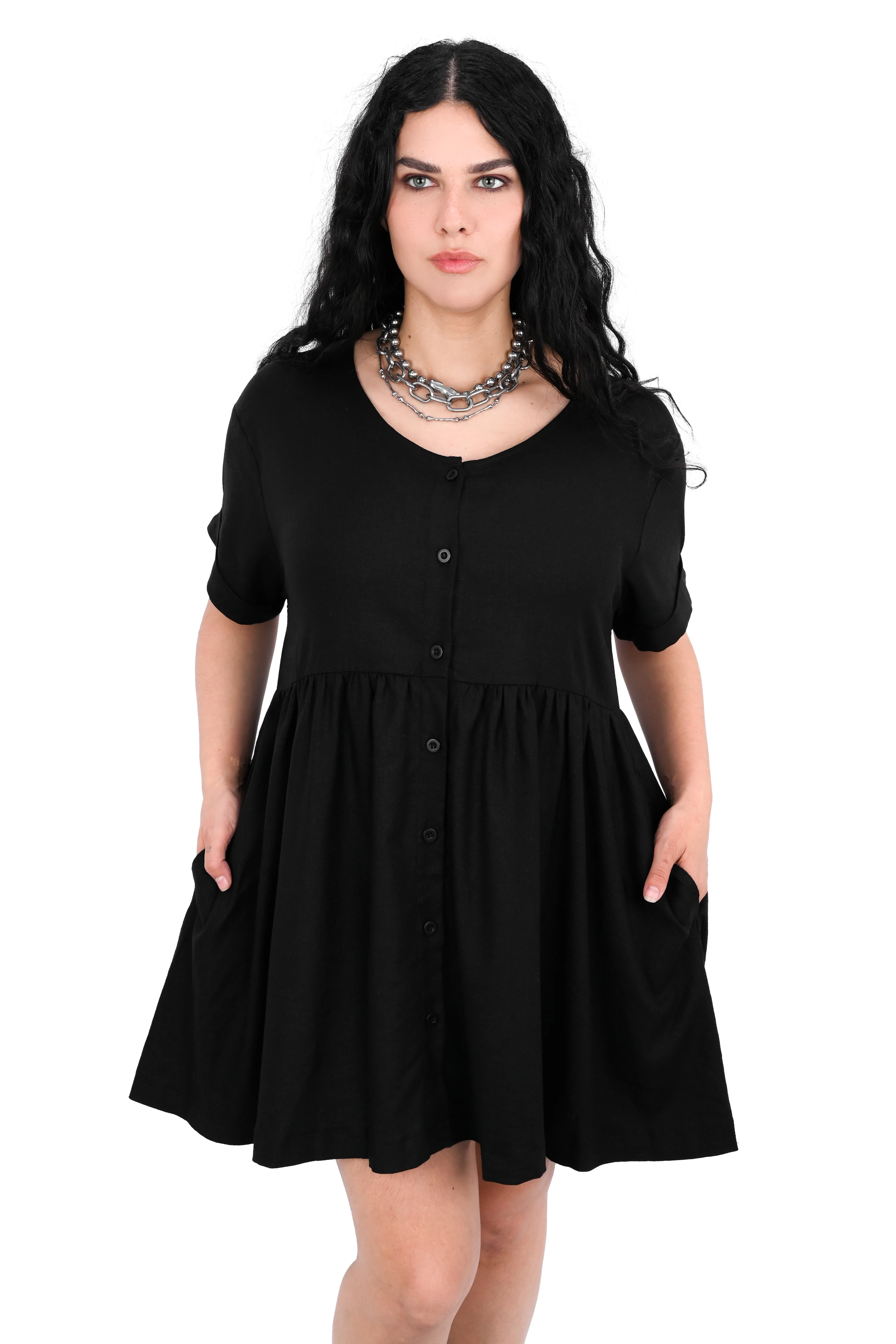 Riley Babydoll Dress - Small & Medium left !