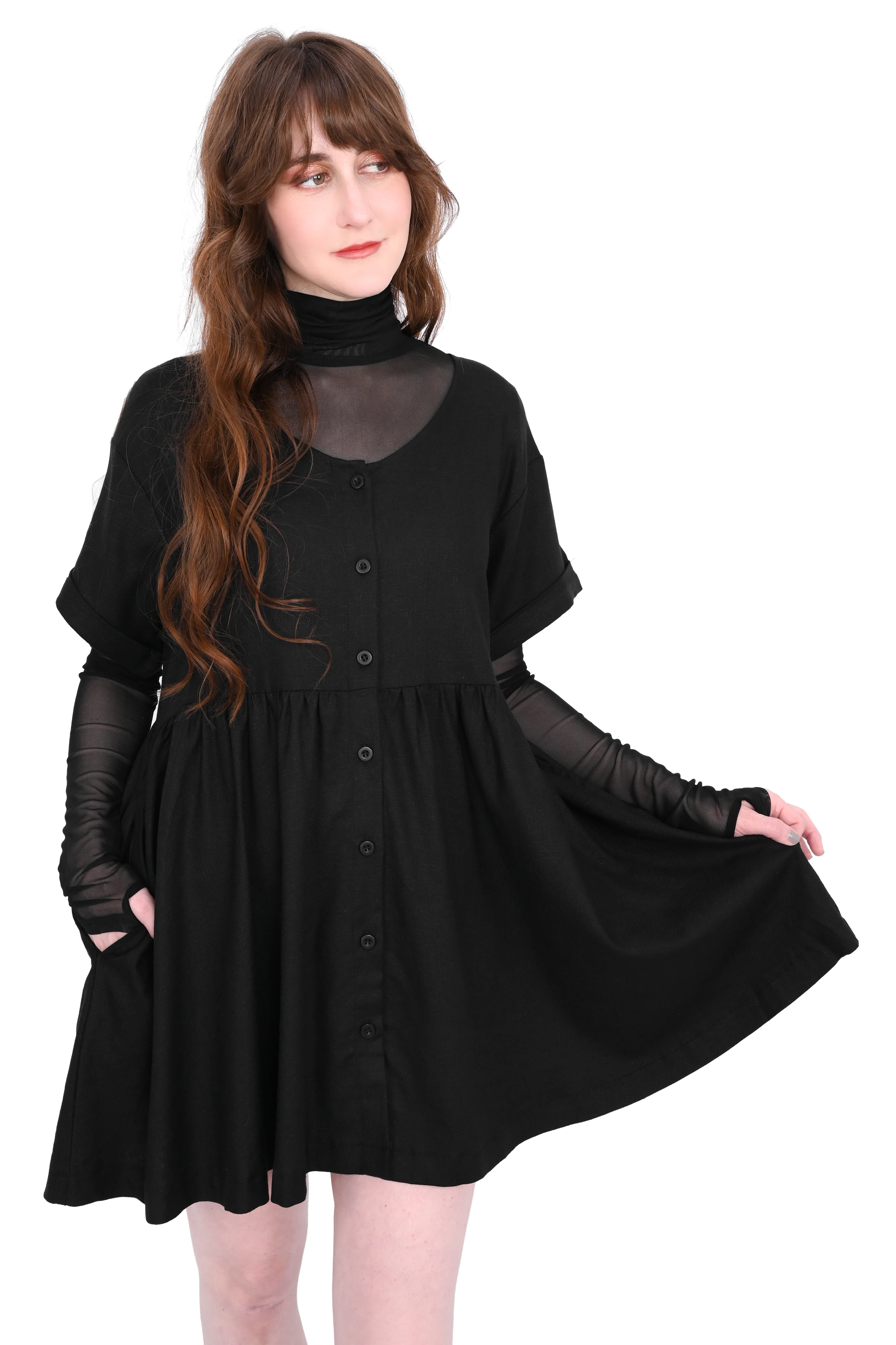 Riley Babydoll Dress - Small & Medium left ! - Image 3