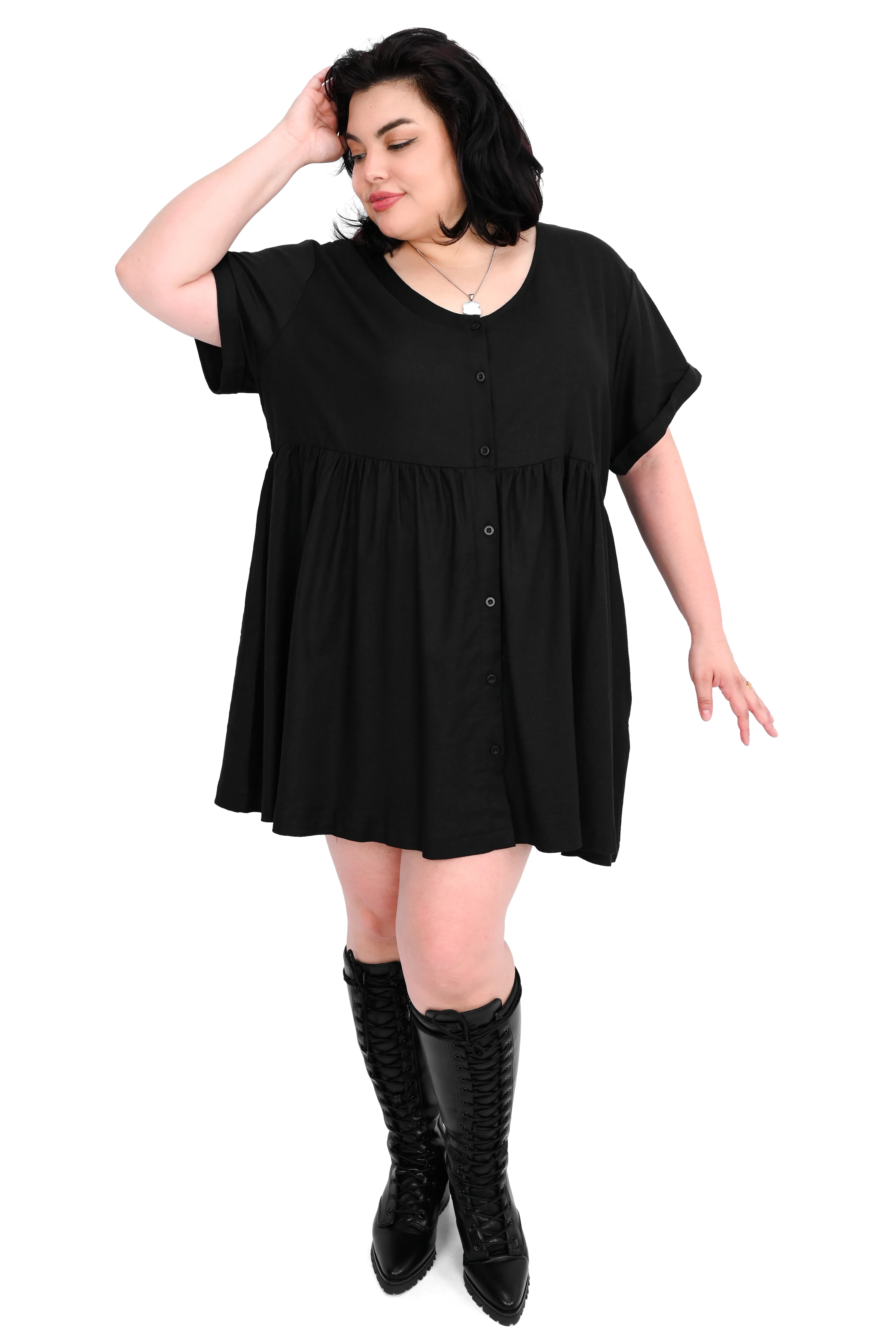 Riley Babydoll Dress - Small & Medium left ! - Image 6