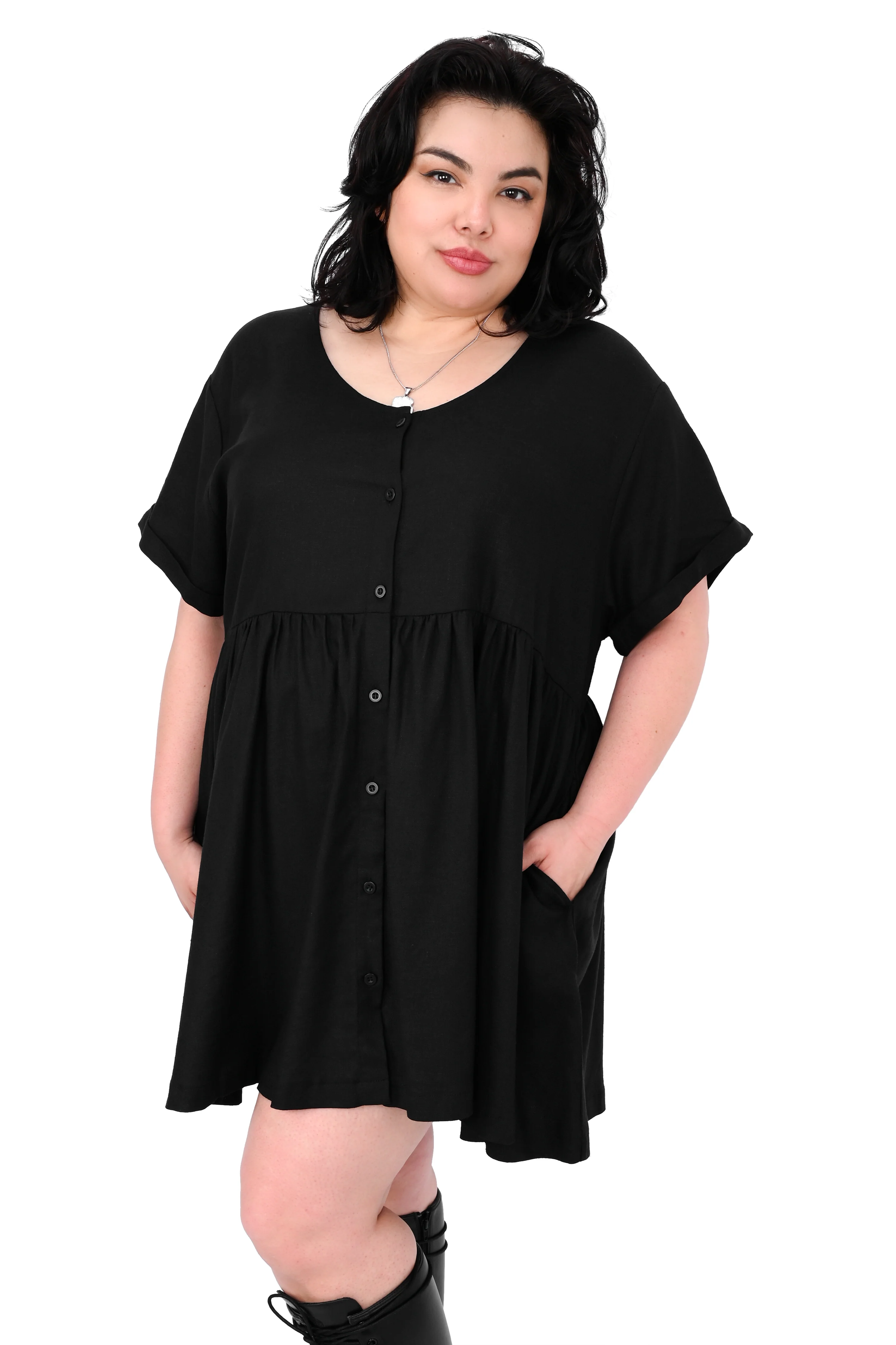 Riley Babydoll Dress - Small & Medium left ! - Image 8