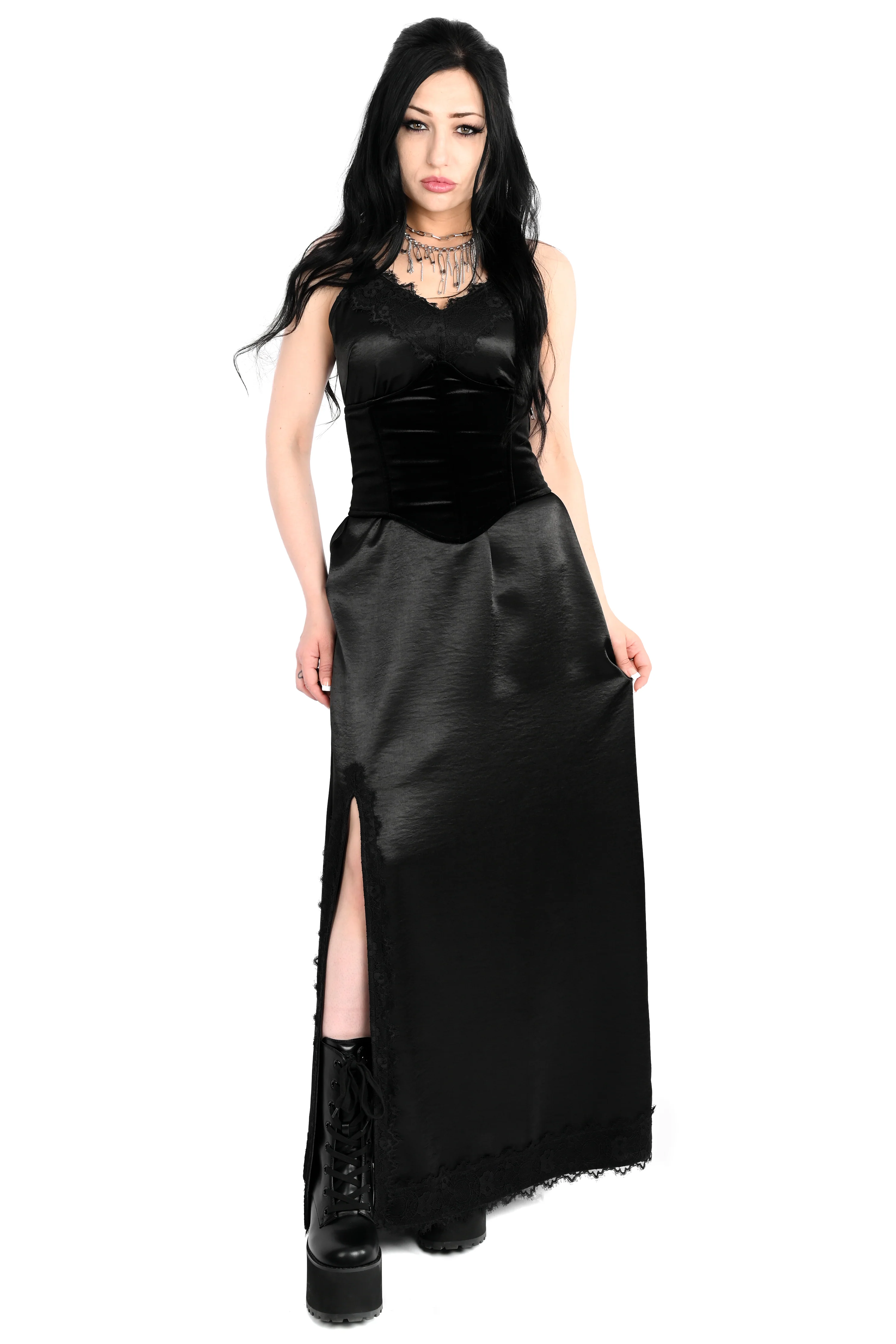 Sasha Maxi Slip Dress - Sign Up For Restock Notifications! - Image 4