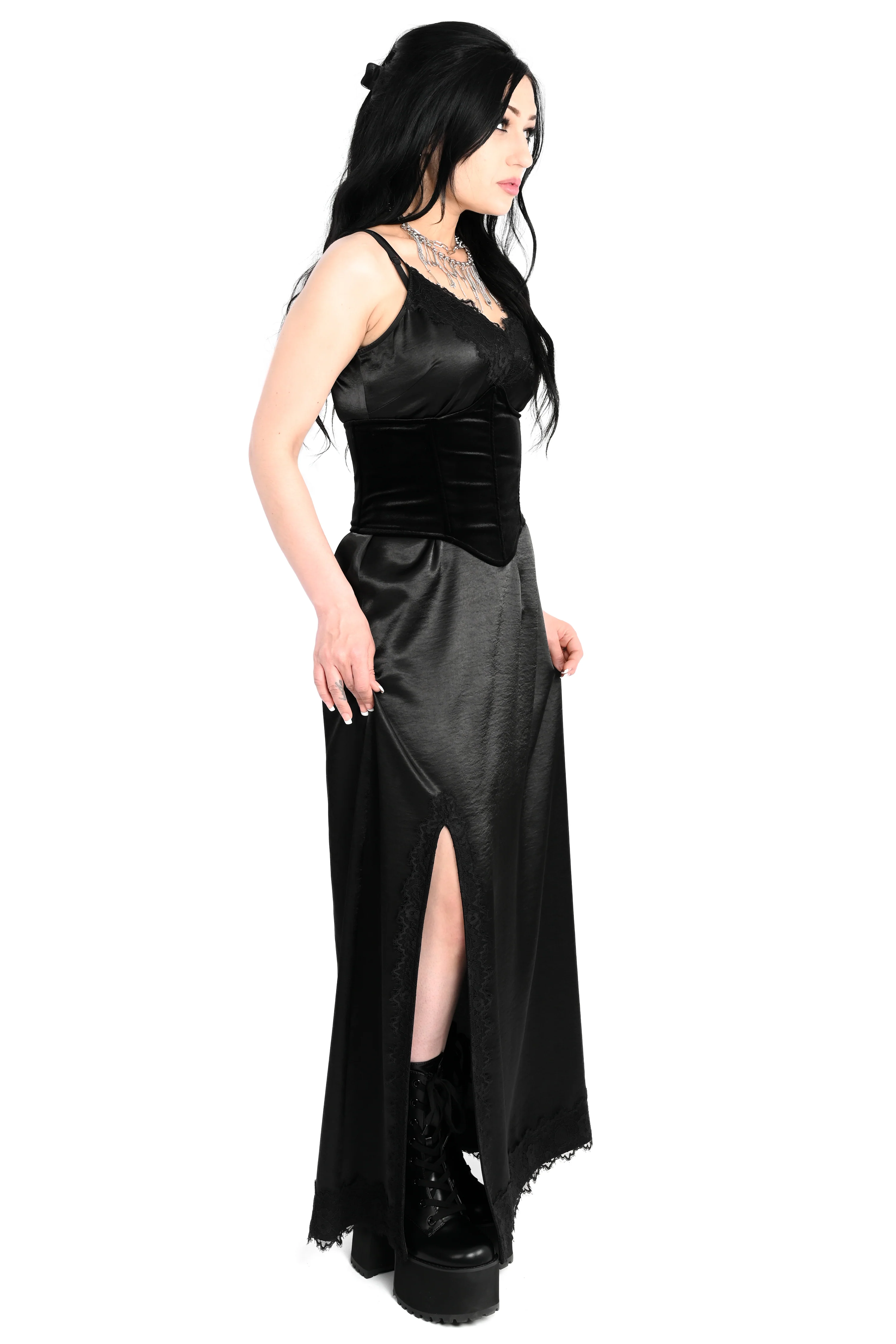 Sasha Maxi Slip Dress - Sign Up For Restock Notifications! - Image 9