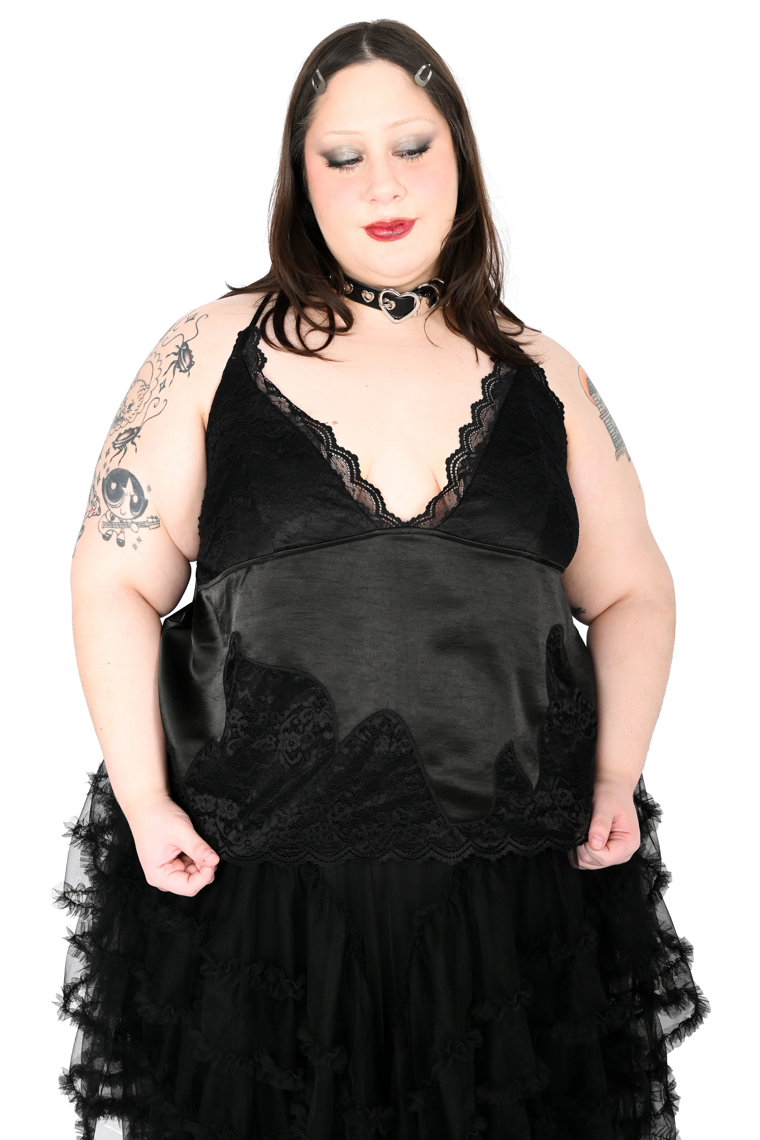 Satin Strappy Top - Image 4