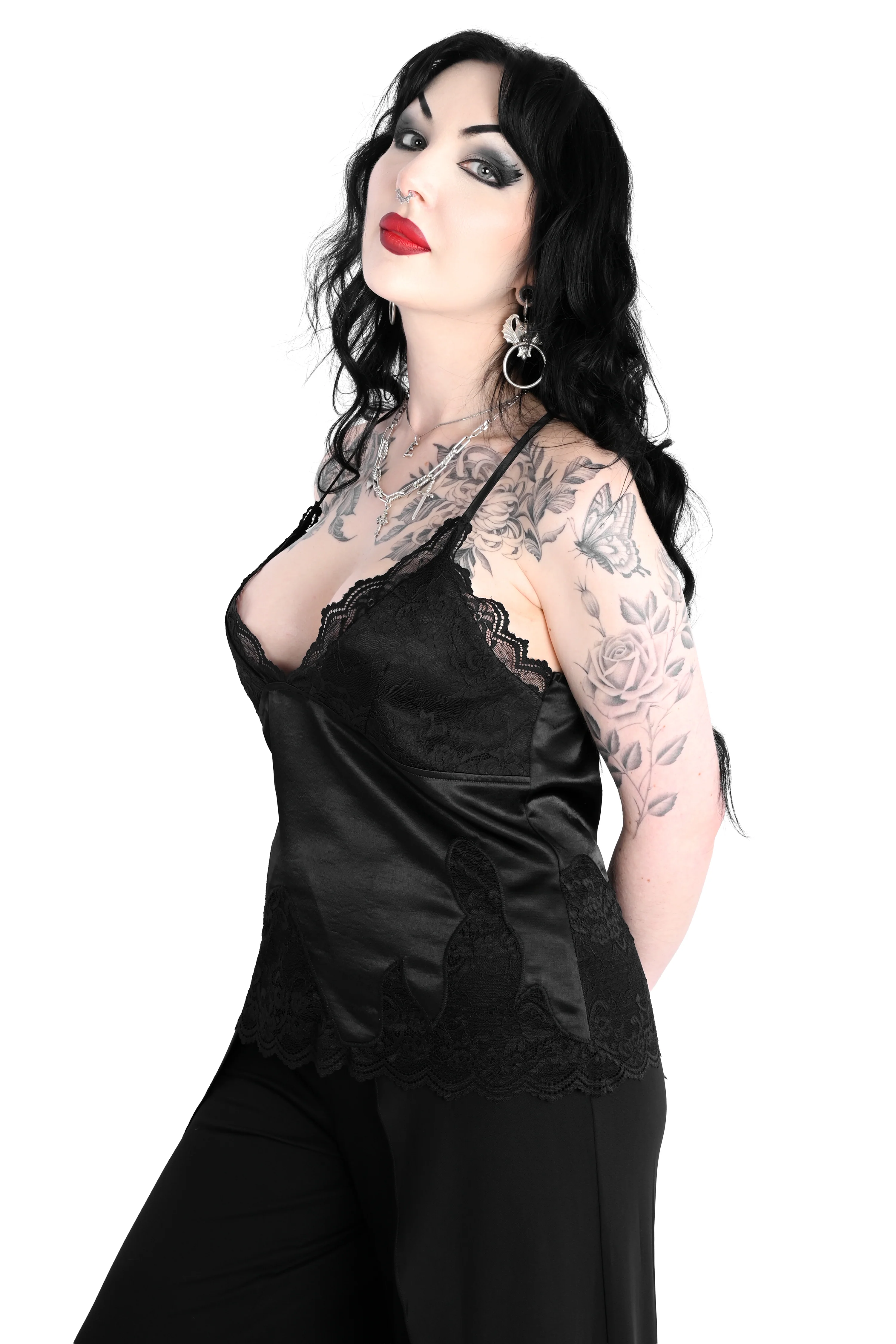 Satin Strappy Top - Image 7