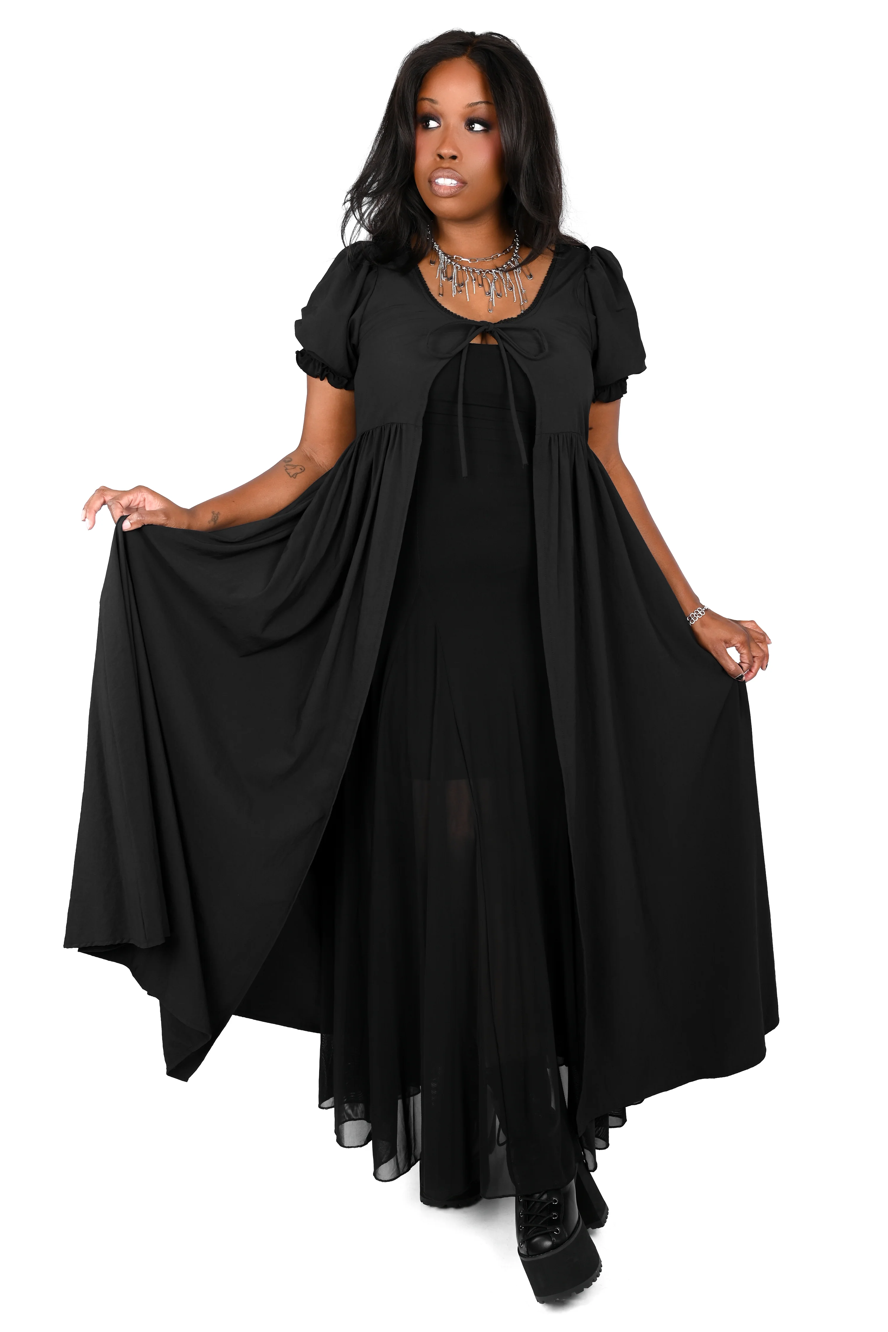 Short Sleeve Ellen Duster - Image 3
