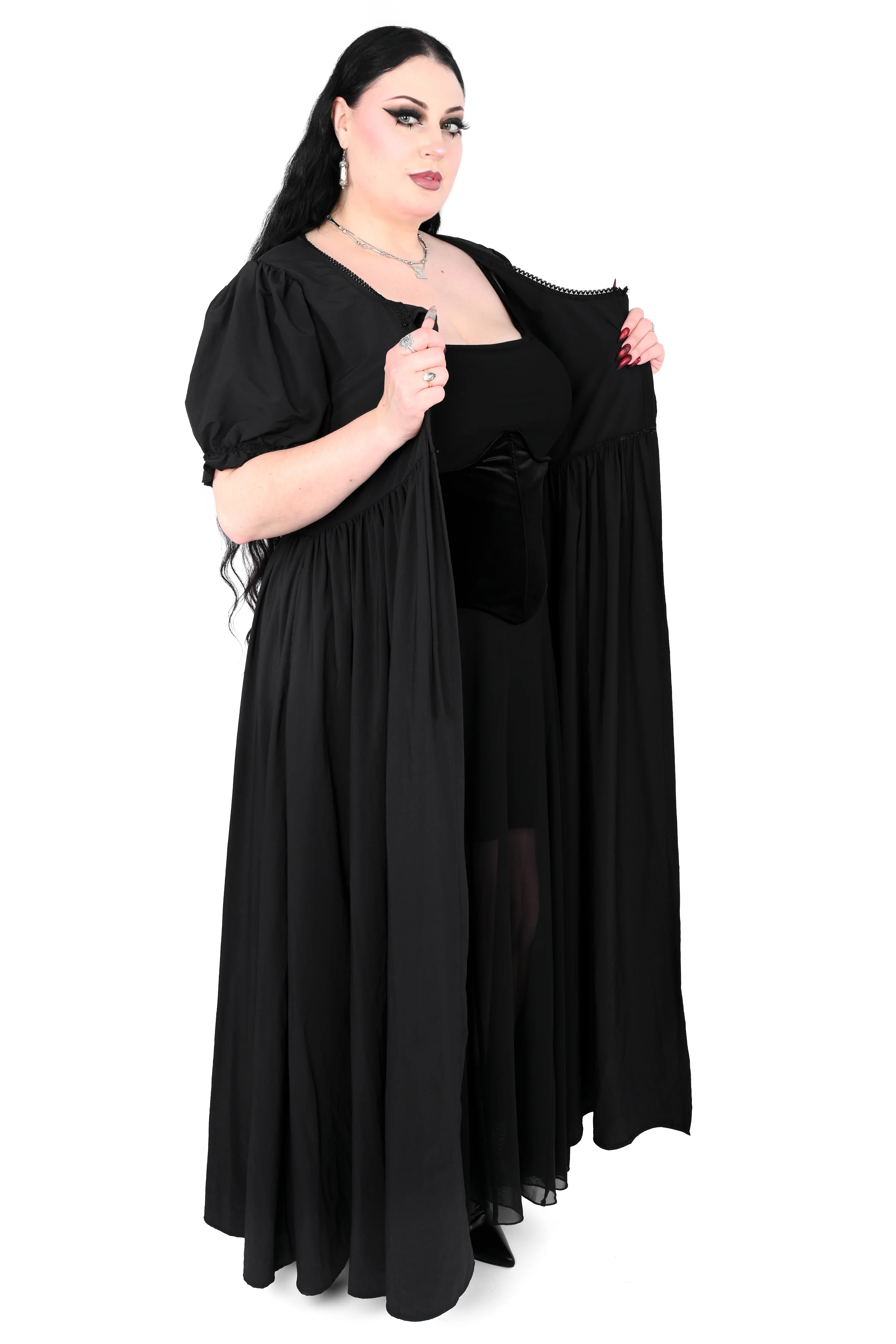 Short Sleeve Ellen Duster - Image 7
