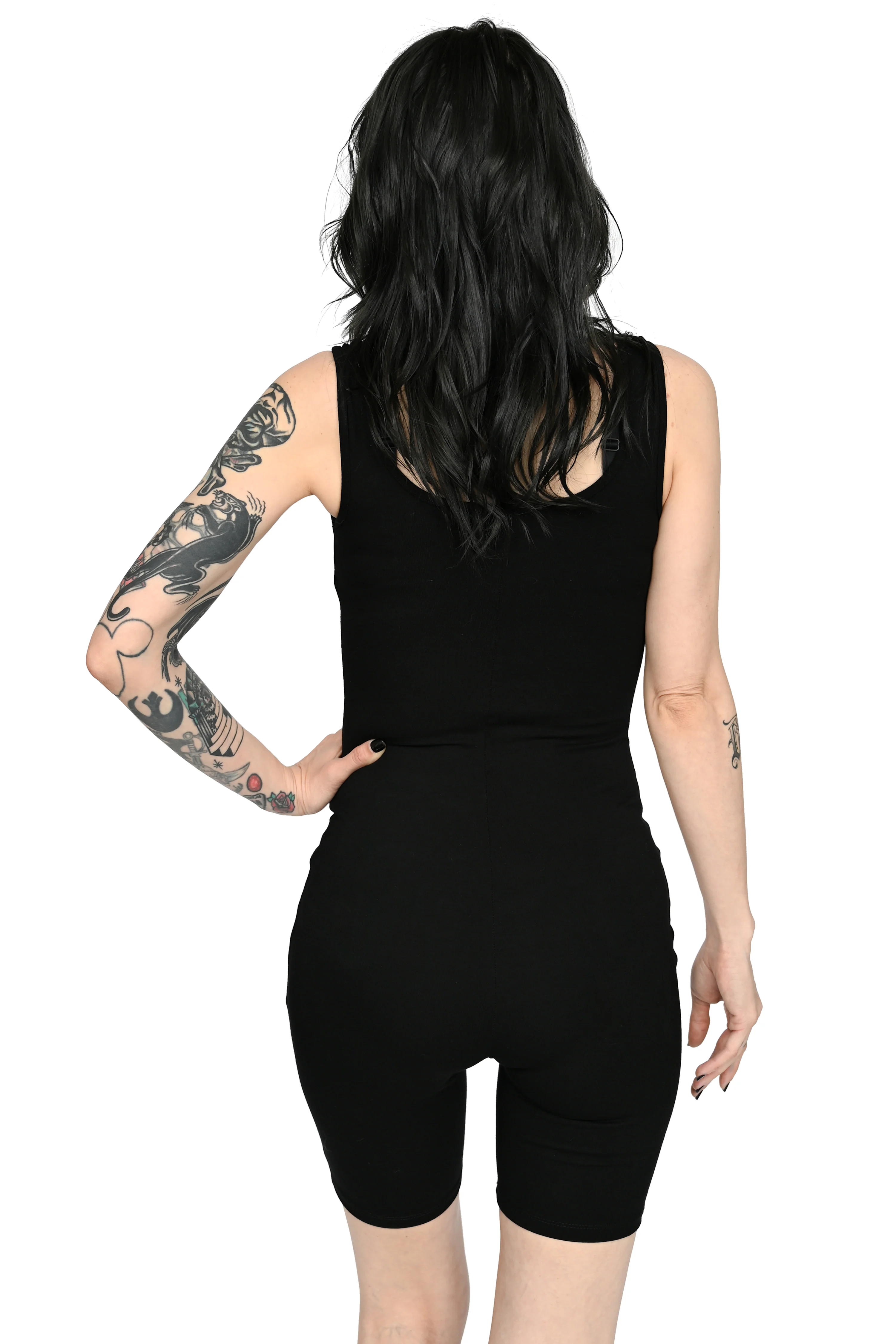 Signature Biker Short Romper - Image 4