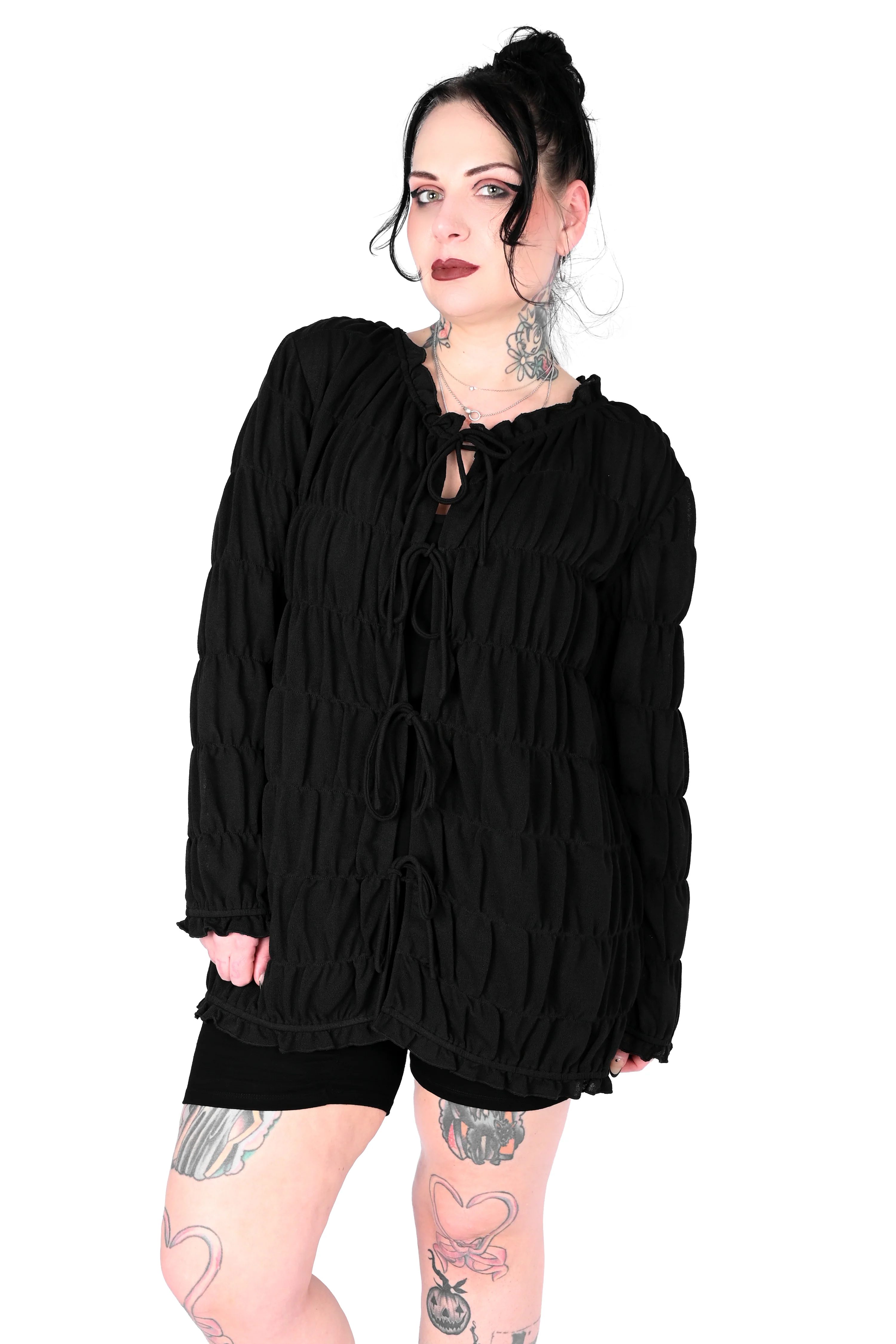 Silvia Tie Front Top - Image 5