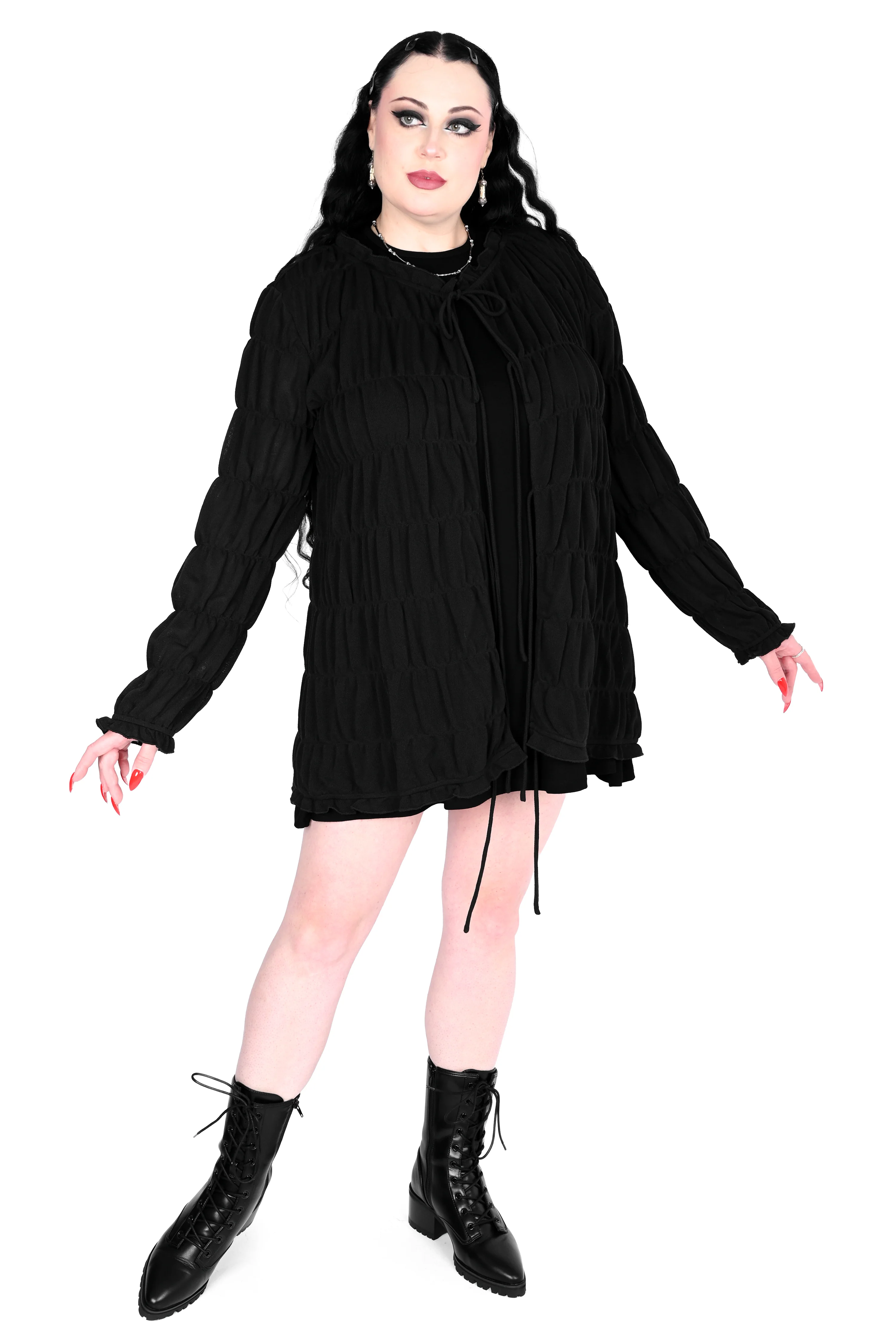 Silvia Tie Front Top - Image 6