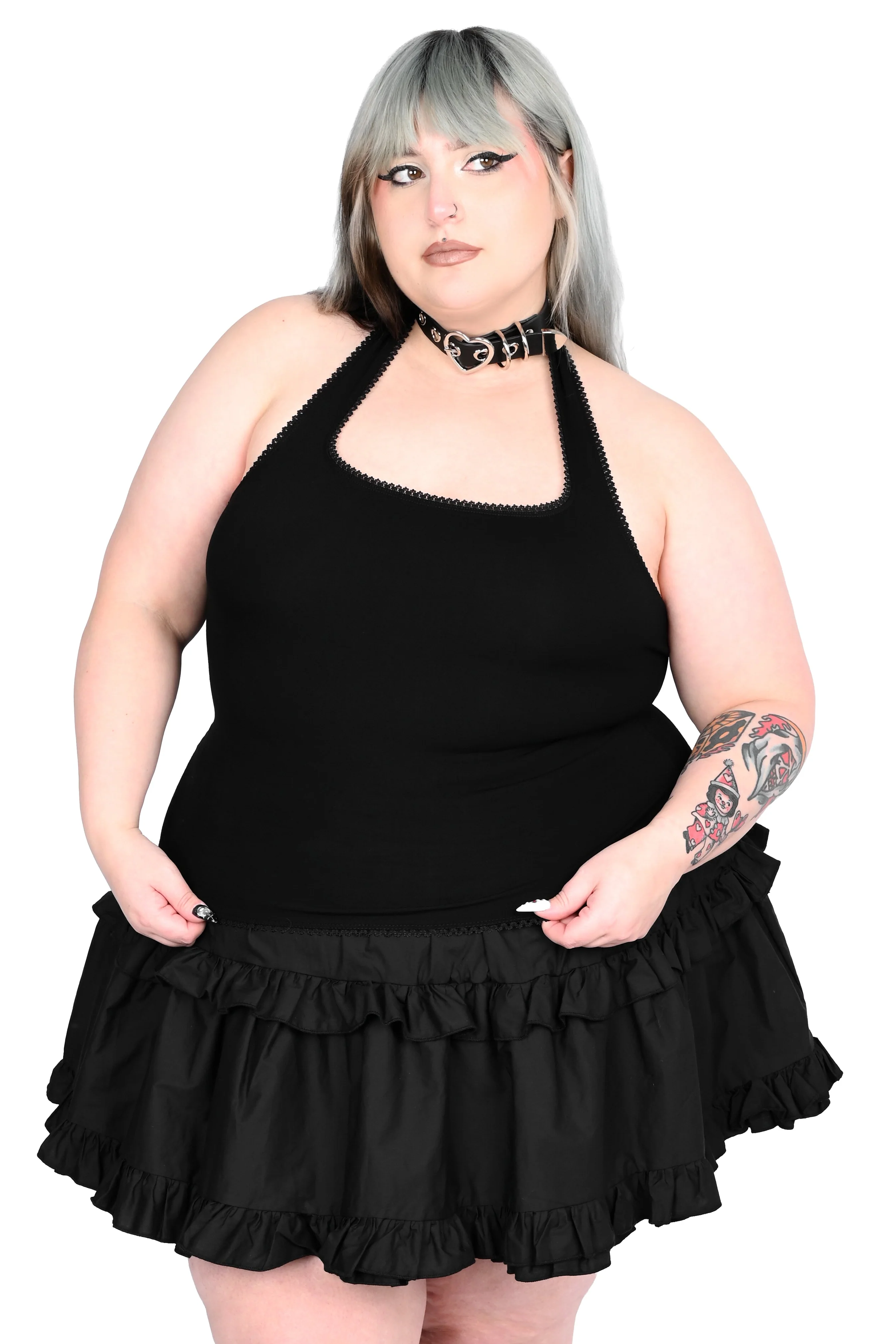 Square Neck Halter Top - Sign up for restock notifications! - Size 4XL left!