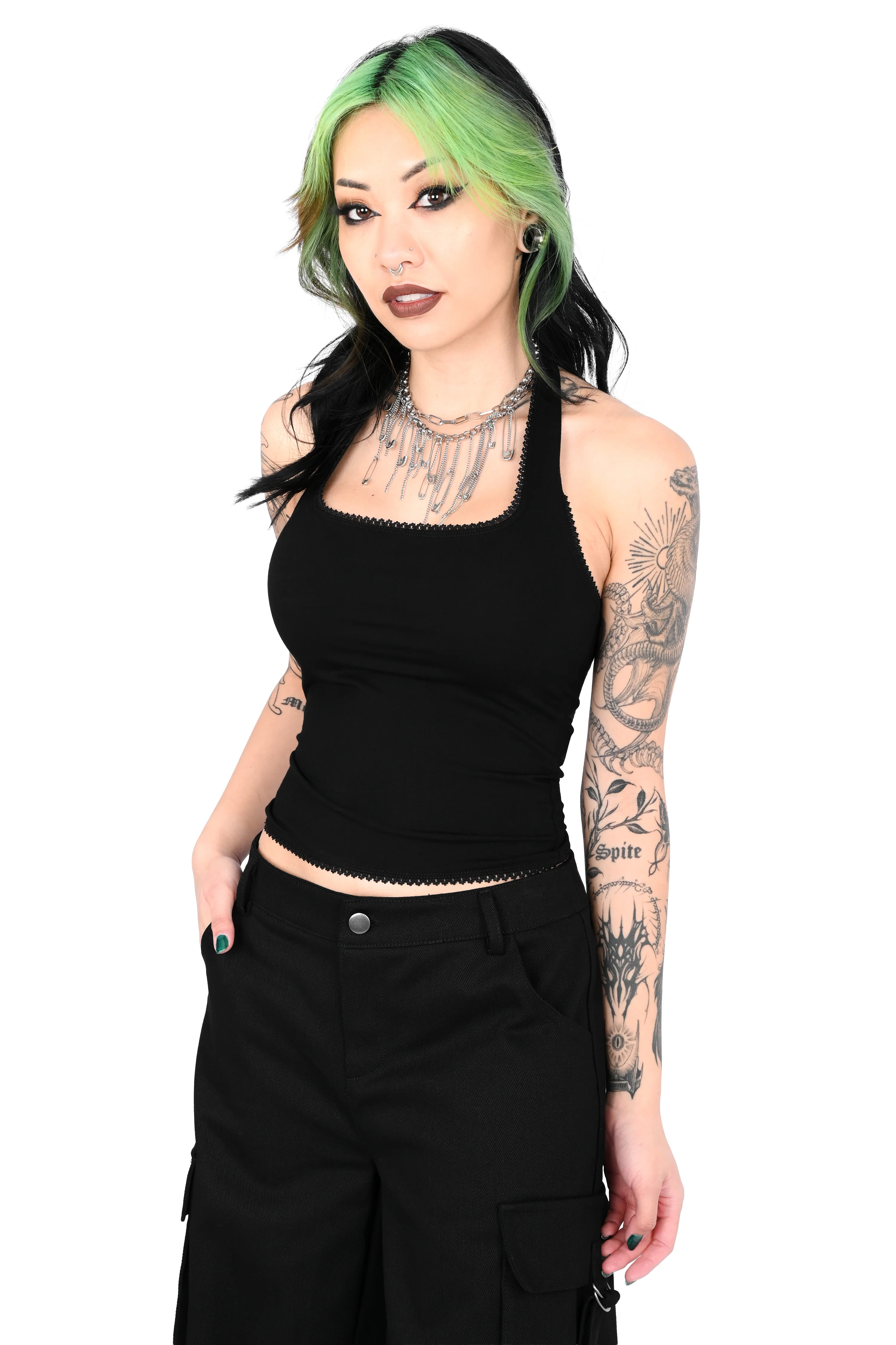Square Neck Halter Top - Sign up for restock notifications! - Size 4XL left! - Image 5
