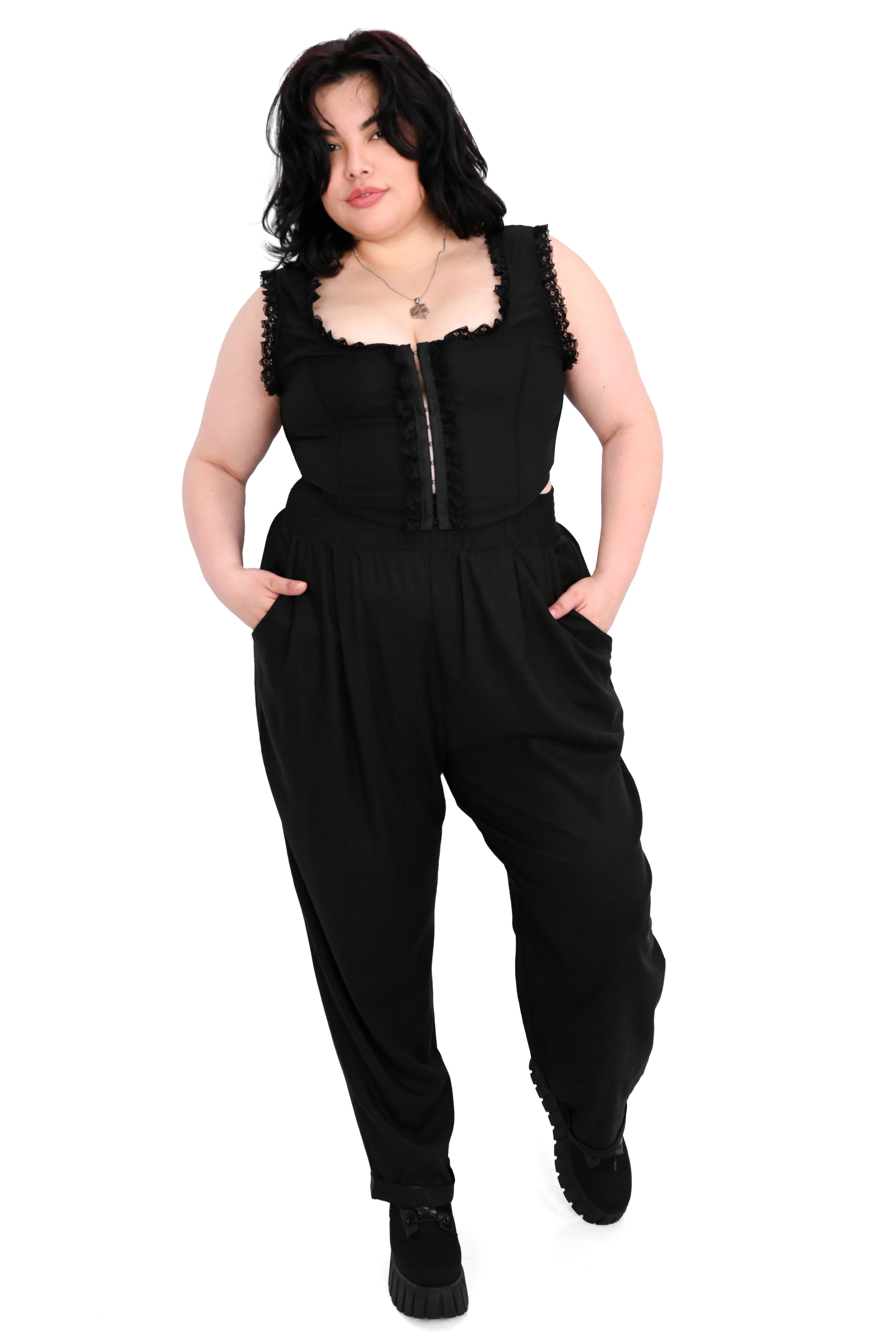 Tapered Culotte Pants - No Restock! Final Sale - XS left!
