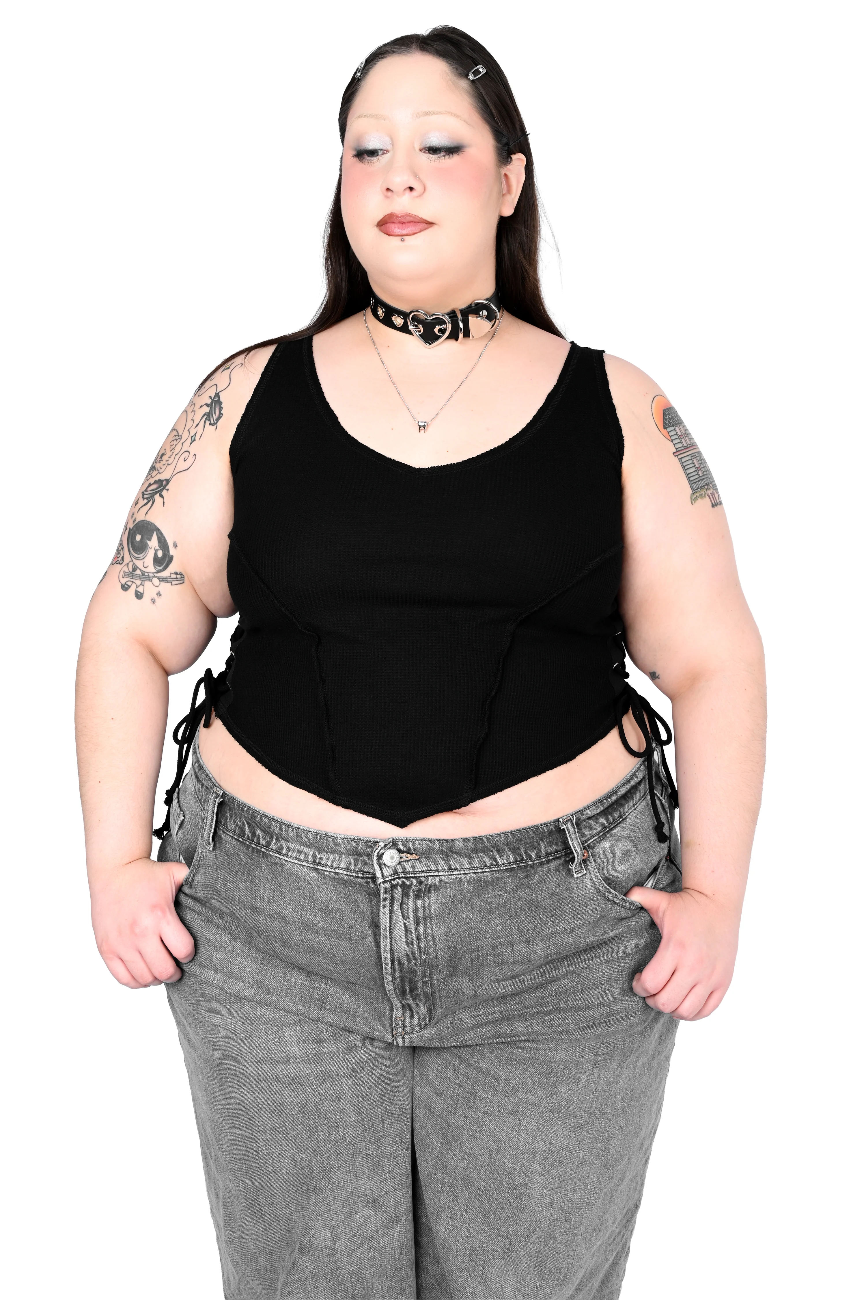 Zinnia Thermal Tank Top - Image 2