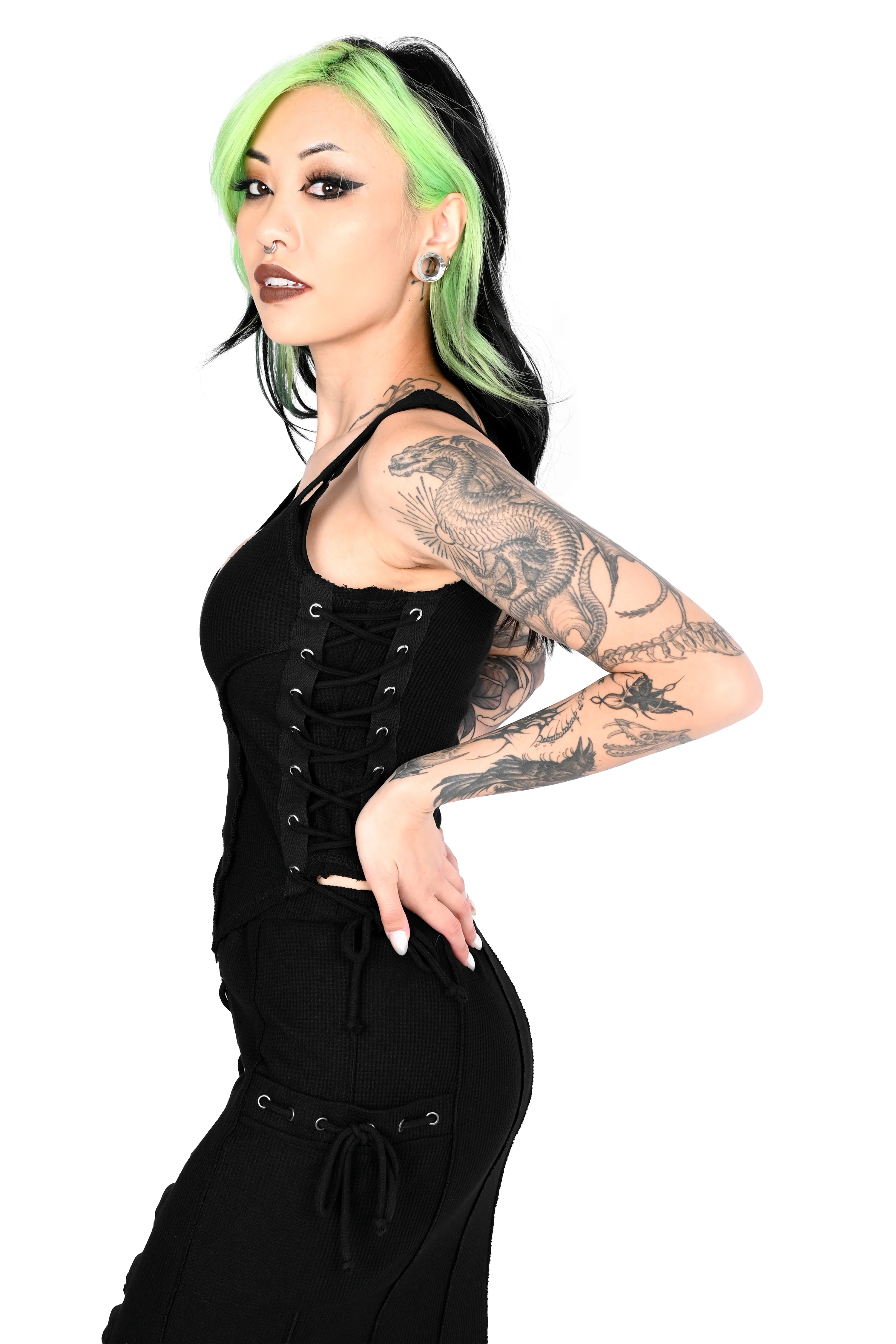 Zinnia Thermal Tank Top - Image 3